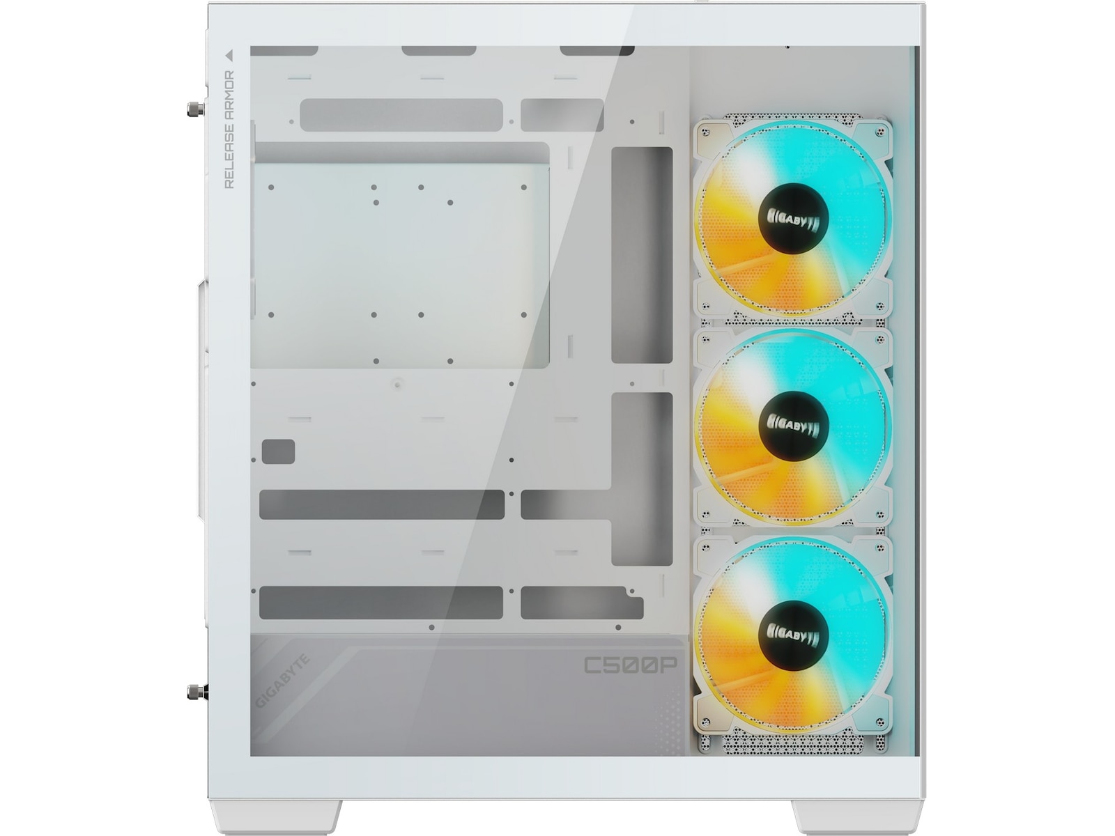 Gigabyte C500 Panoramic ICE Stealth Mid Tower (vit) Midi tower