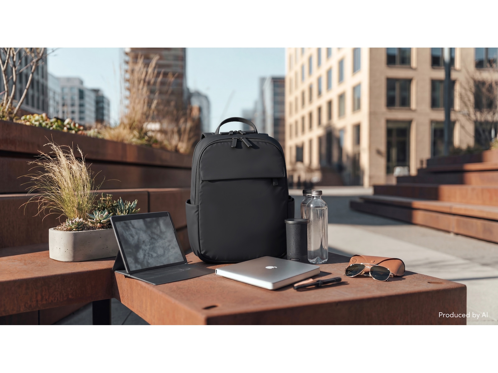 Andersson LBP-P5000 Laptop-ryggsäck 14" (Svart) Ryggsäck, väska och fodral