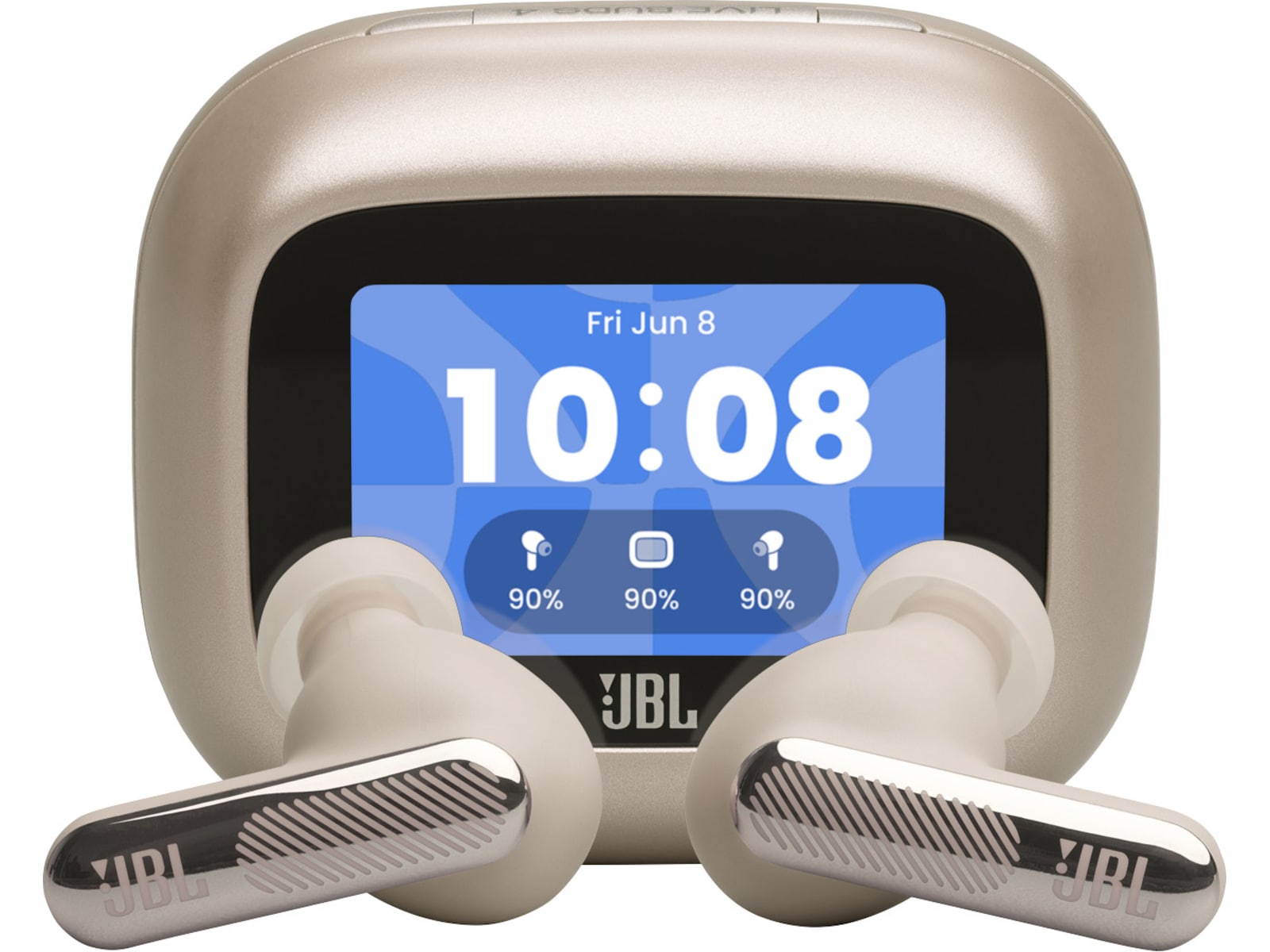 JBL Live Beam 4 trådlösa öronproppar (champagne) In-ear hörlurar