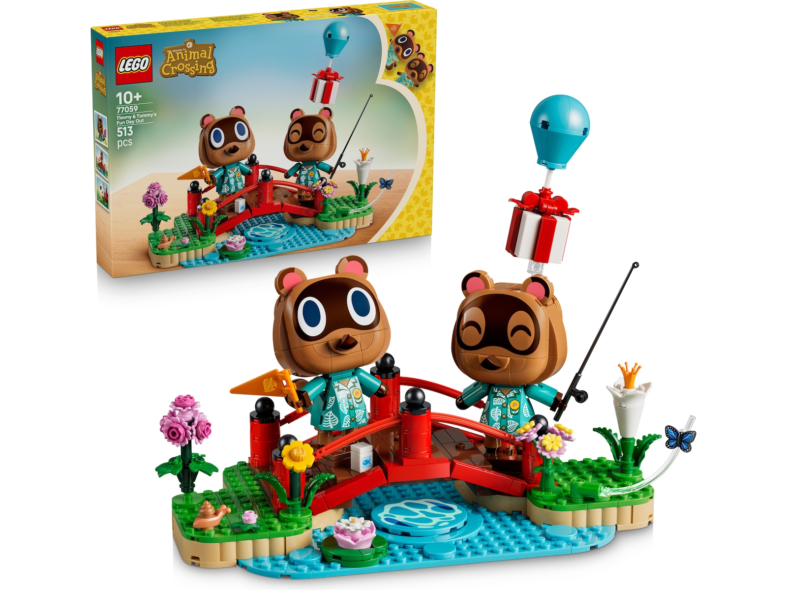LEGO Animal Crossing Timmy och Tommy roliga utflykt 77059 LEGO
