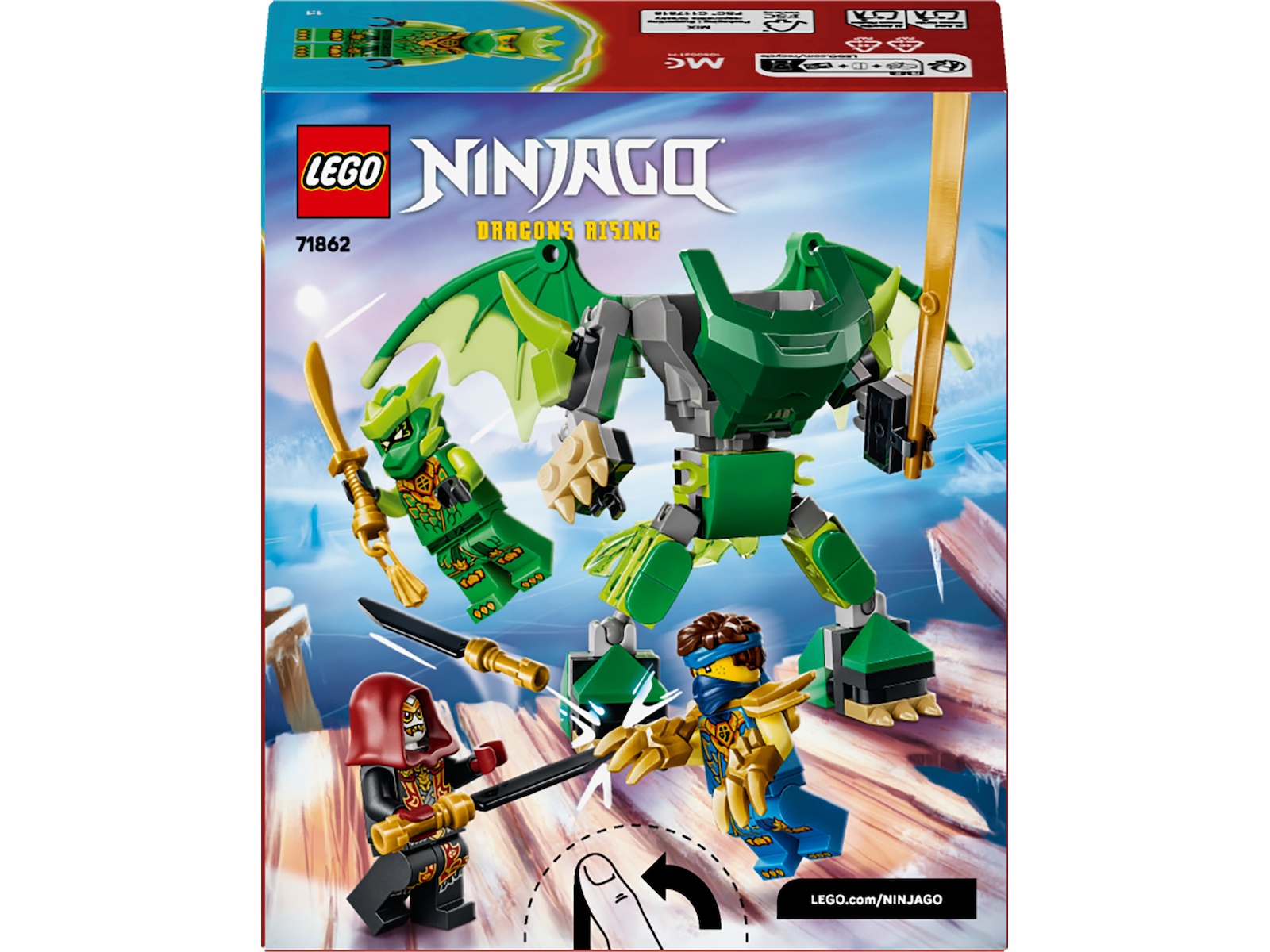 LEGO Ninjago Stridspaket med Lloyds dragrobot 71862 LEGO