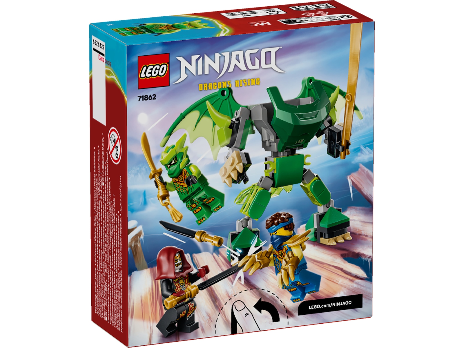 LEGO Ninjago Stridspaket med Lloyds dragrobot 71862 LEGO