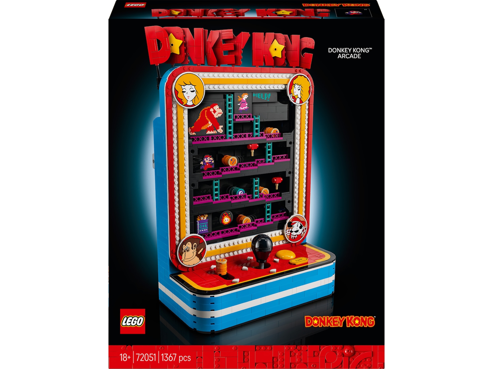 LEGO Super Mario Donkey Kong™ arkadspel 72051 LEGO