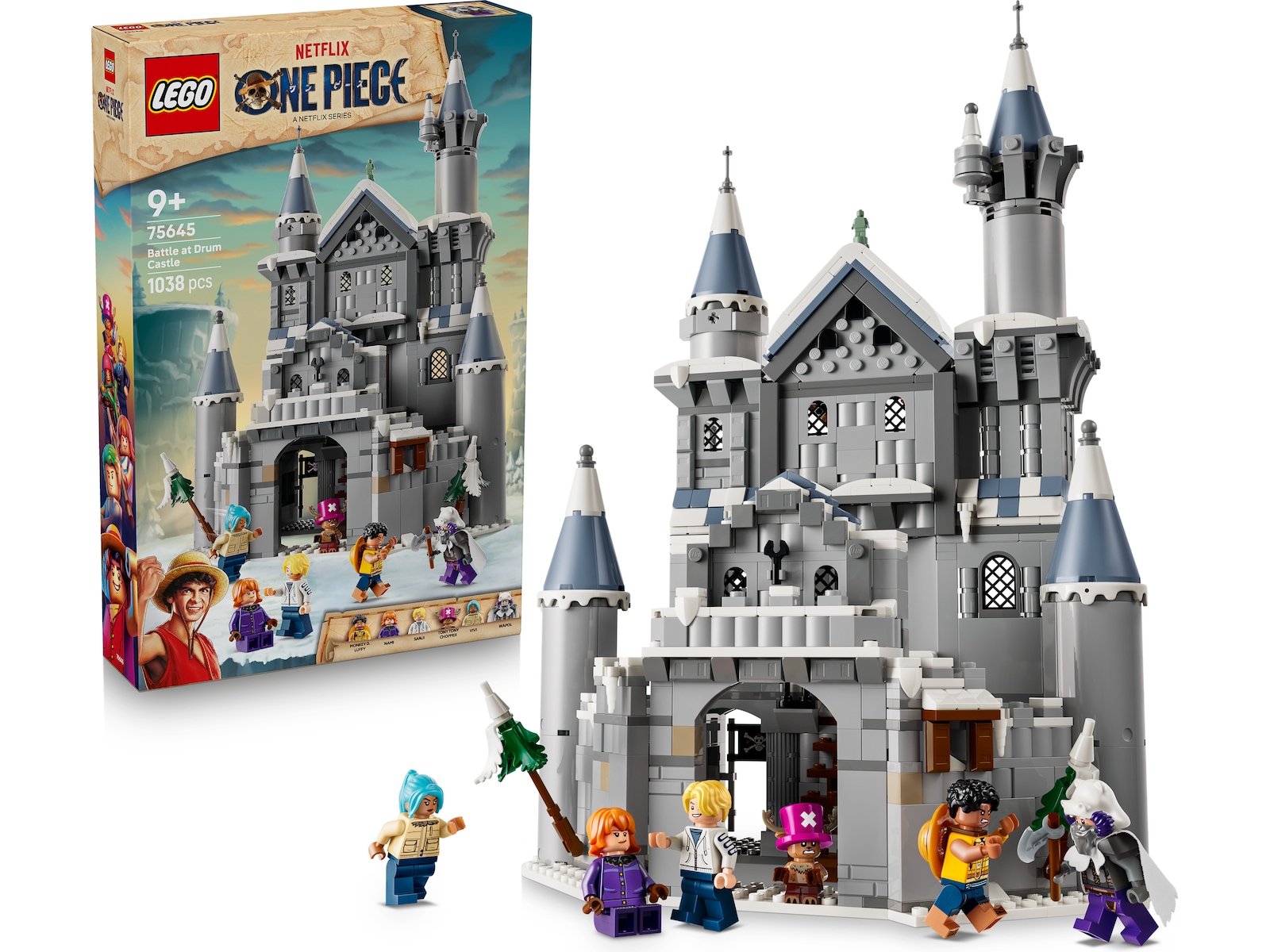 LEGO One Piece Slaget vid Drum-slottet 75645 LEGO