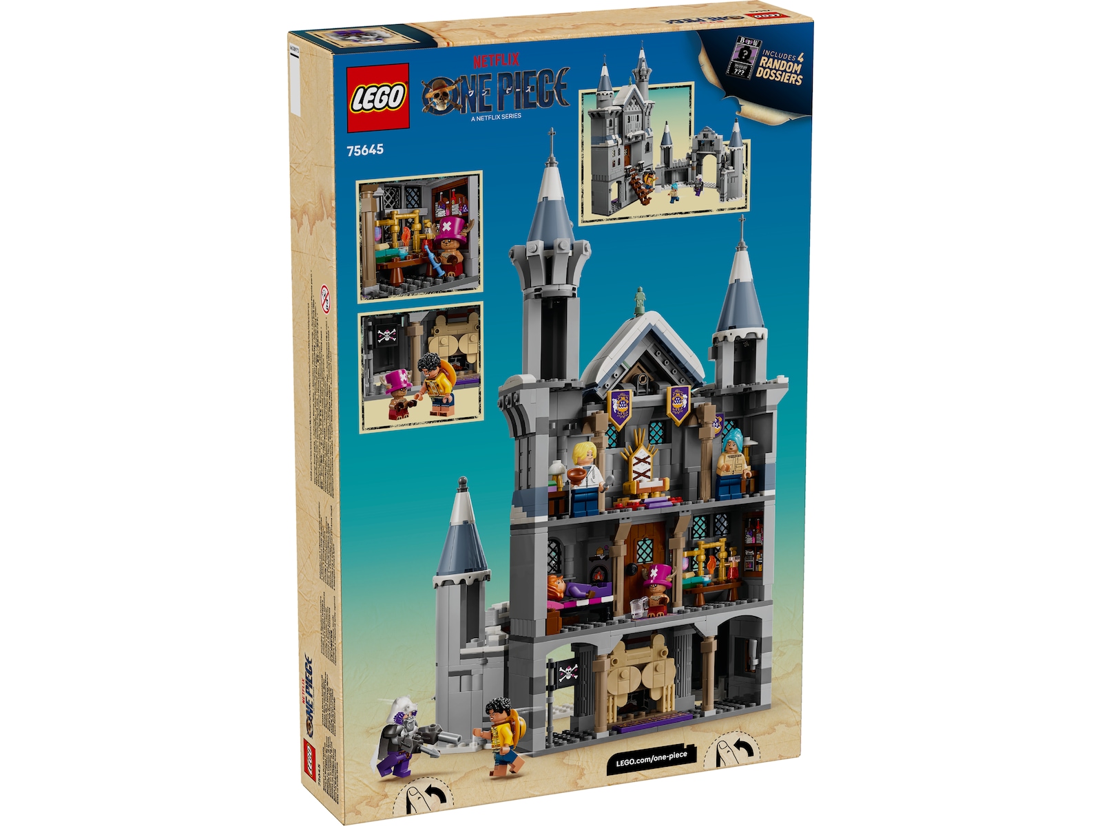 LEGO One Piece Slaget vid Drum-slottet 75645 LEGO