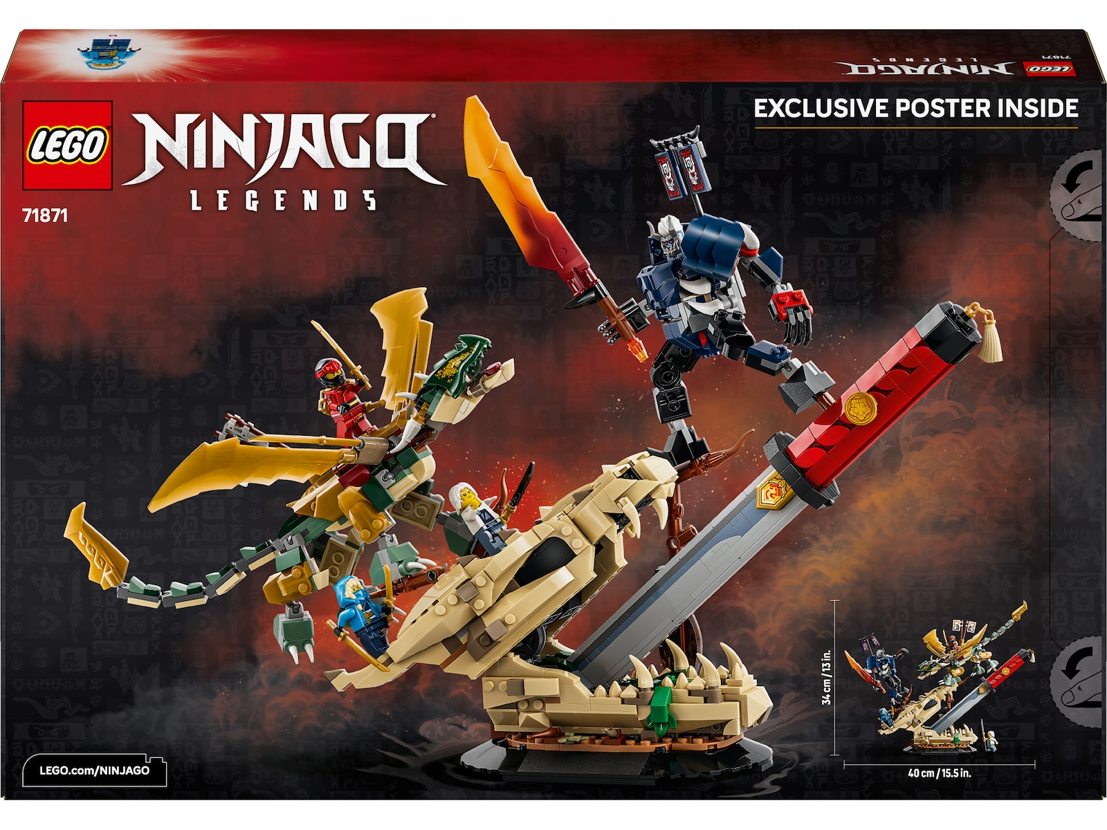 LEGO Ninjago Kampen vid drakkatanan 71871 LEGO