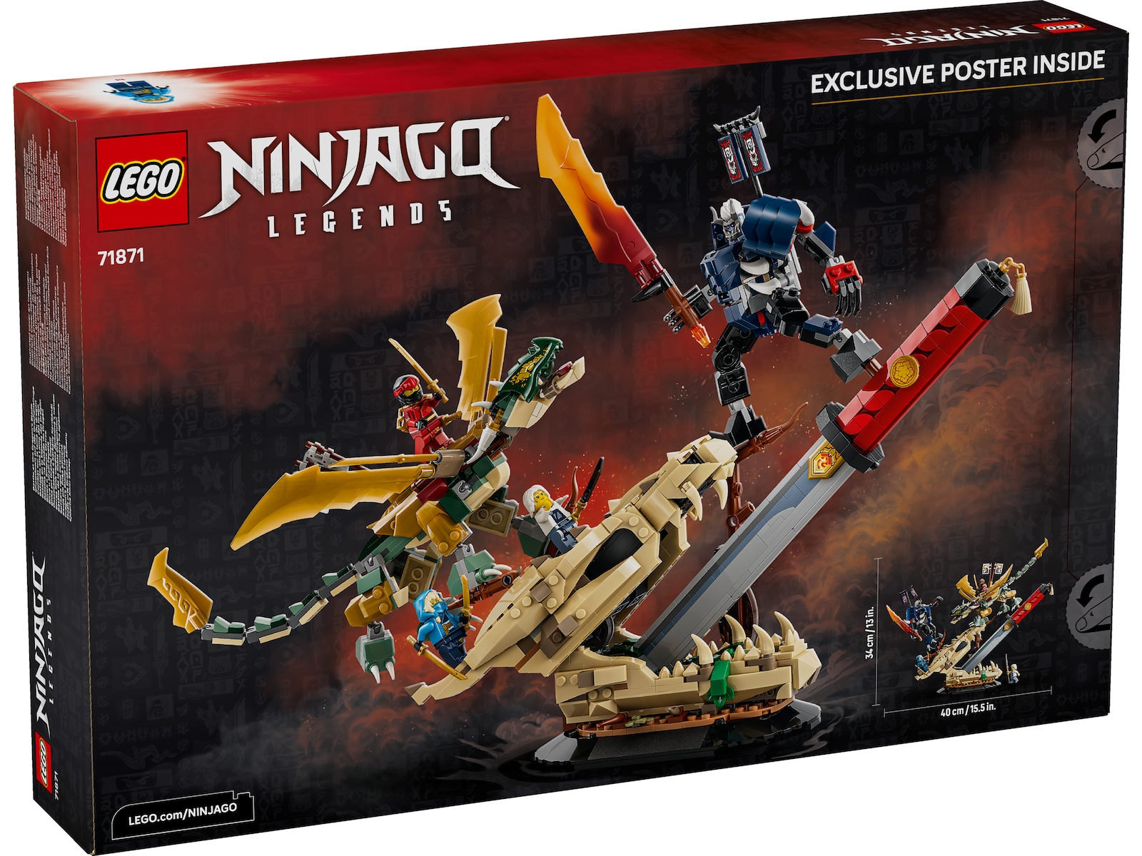LEGO Ninjago Kampen vid drakkatanan 71871 LEGO