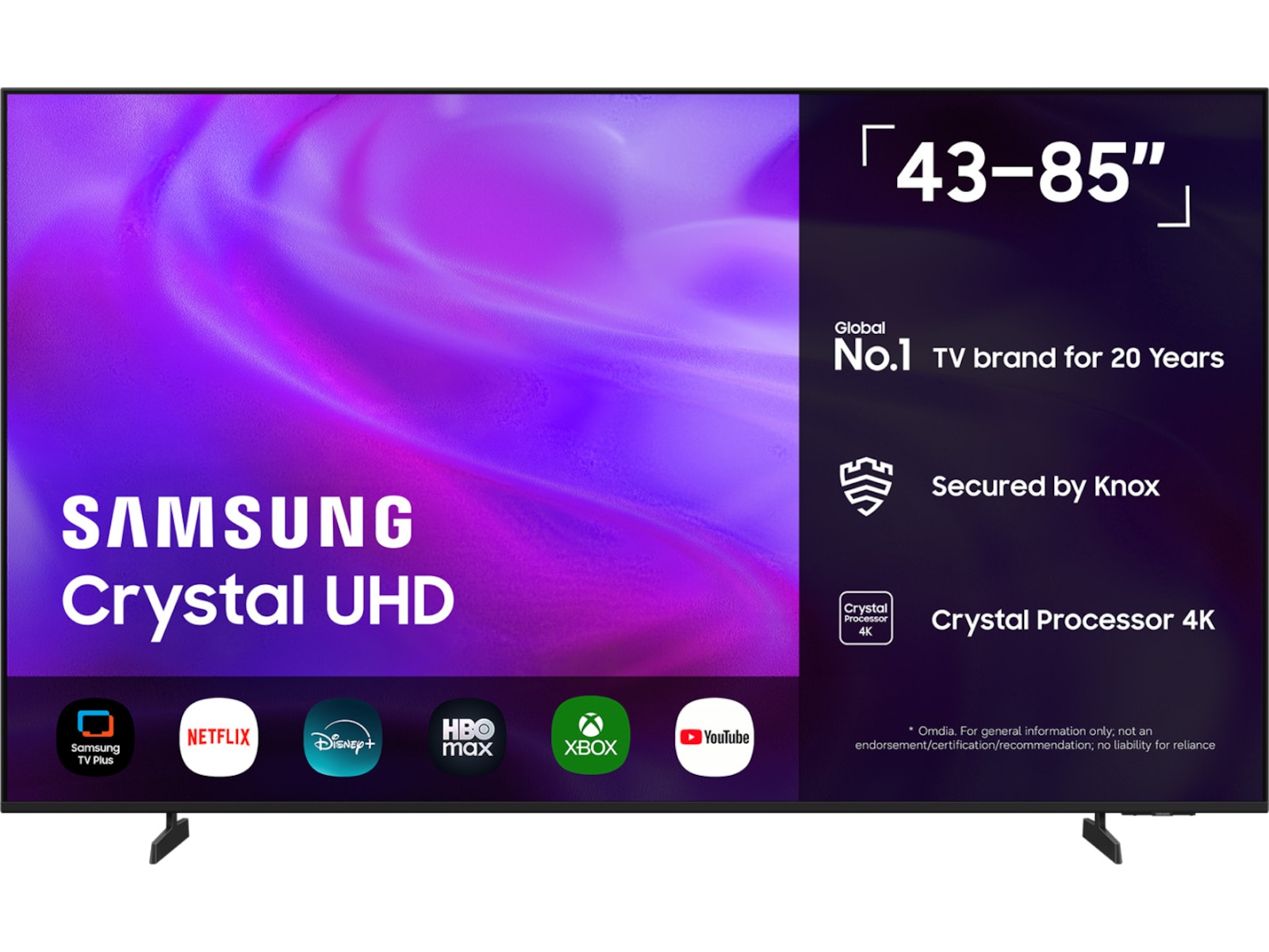 Samsung 75" U7005H Crystal UHD 4K Smart TV (2026) 70 - 79 tums TV
