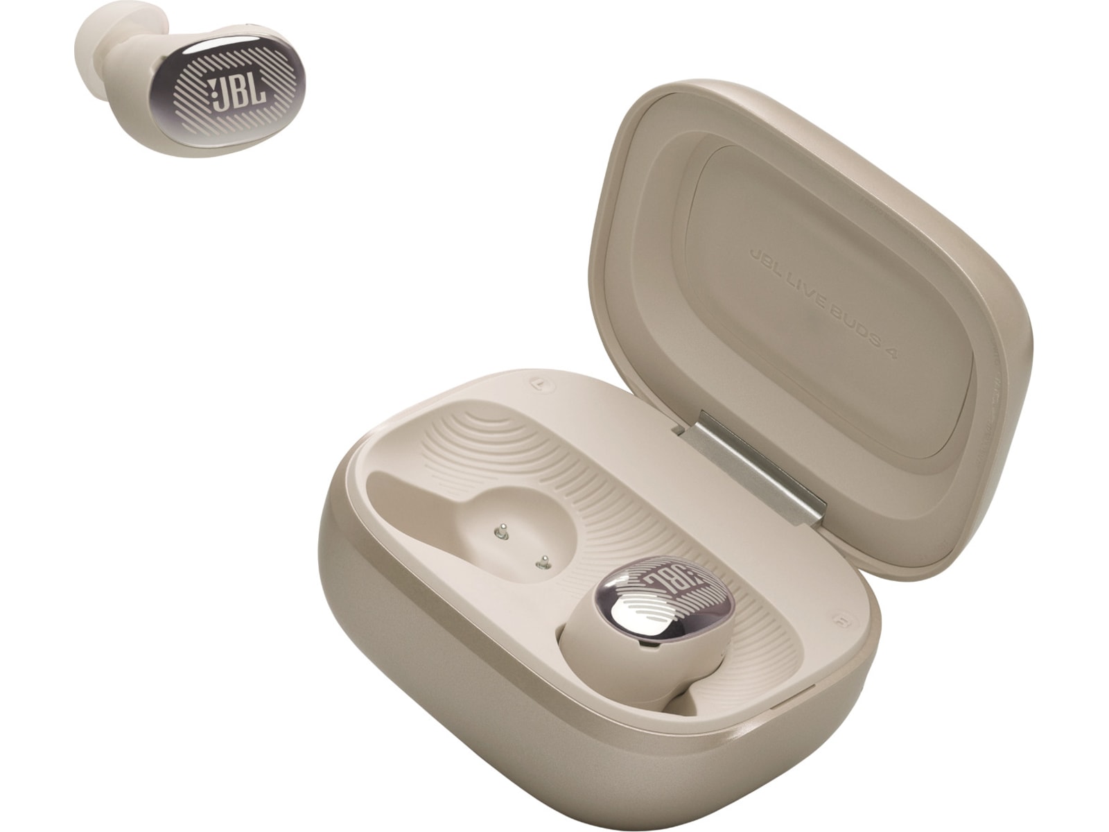 JBL LIVE BUDS 4 trådlösa öronproppar med ANC (champagne) In-ear hörlurar