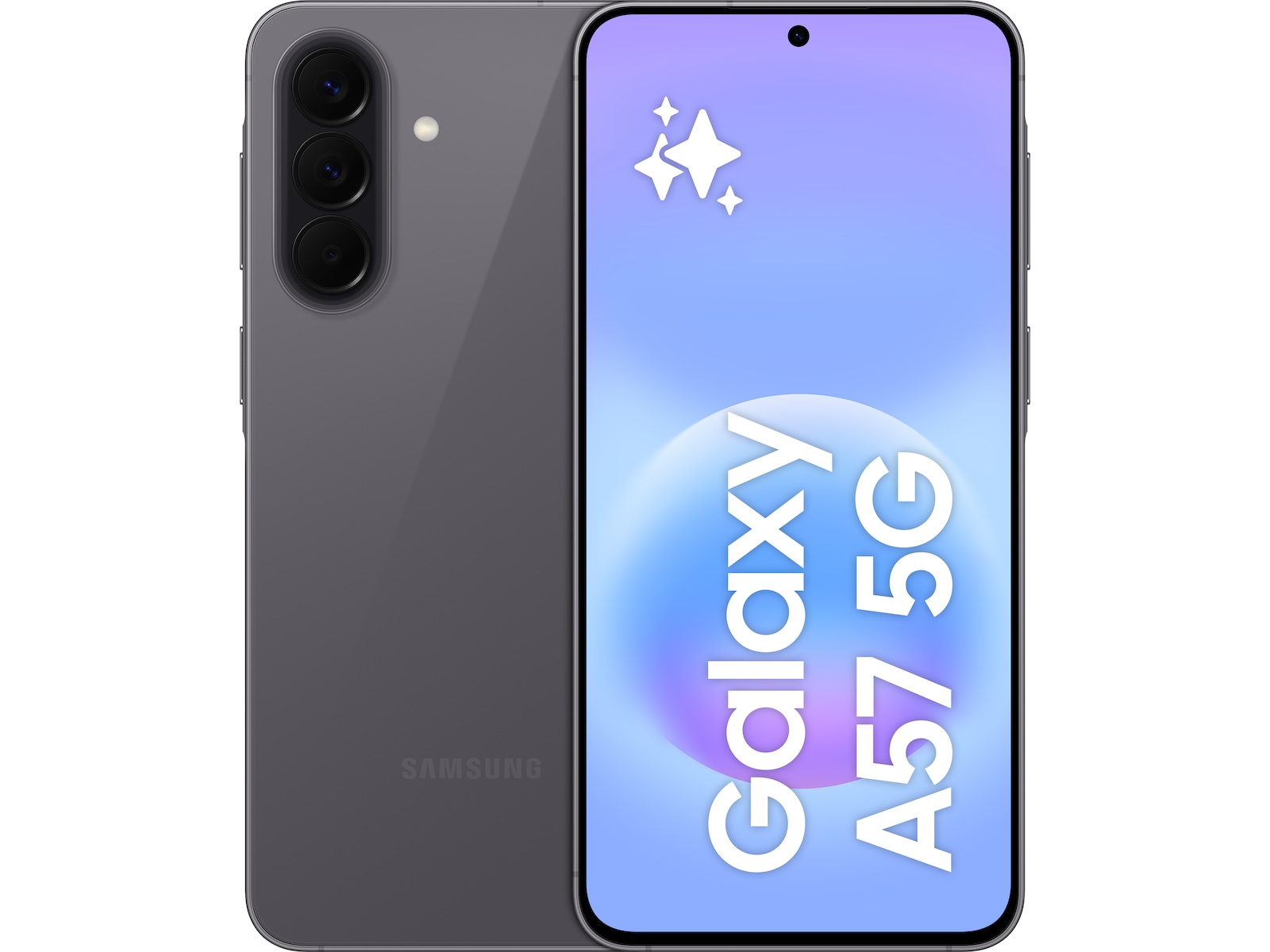 Samsung Galaxy A57 5G 128GB (awesome grå) Mobiltelefoner