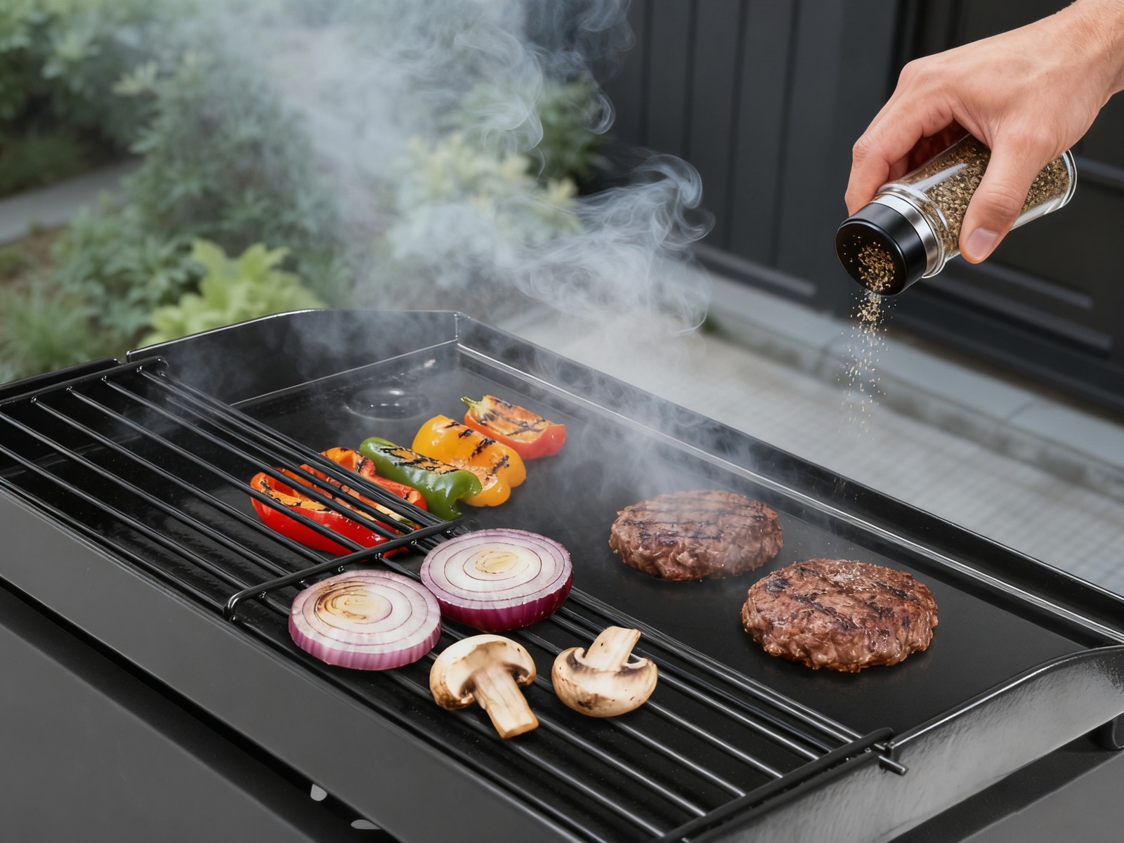 Austin and Barbeque AABQ Plancha 2 brännare bord Utomhusgrillar