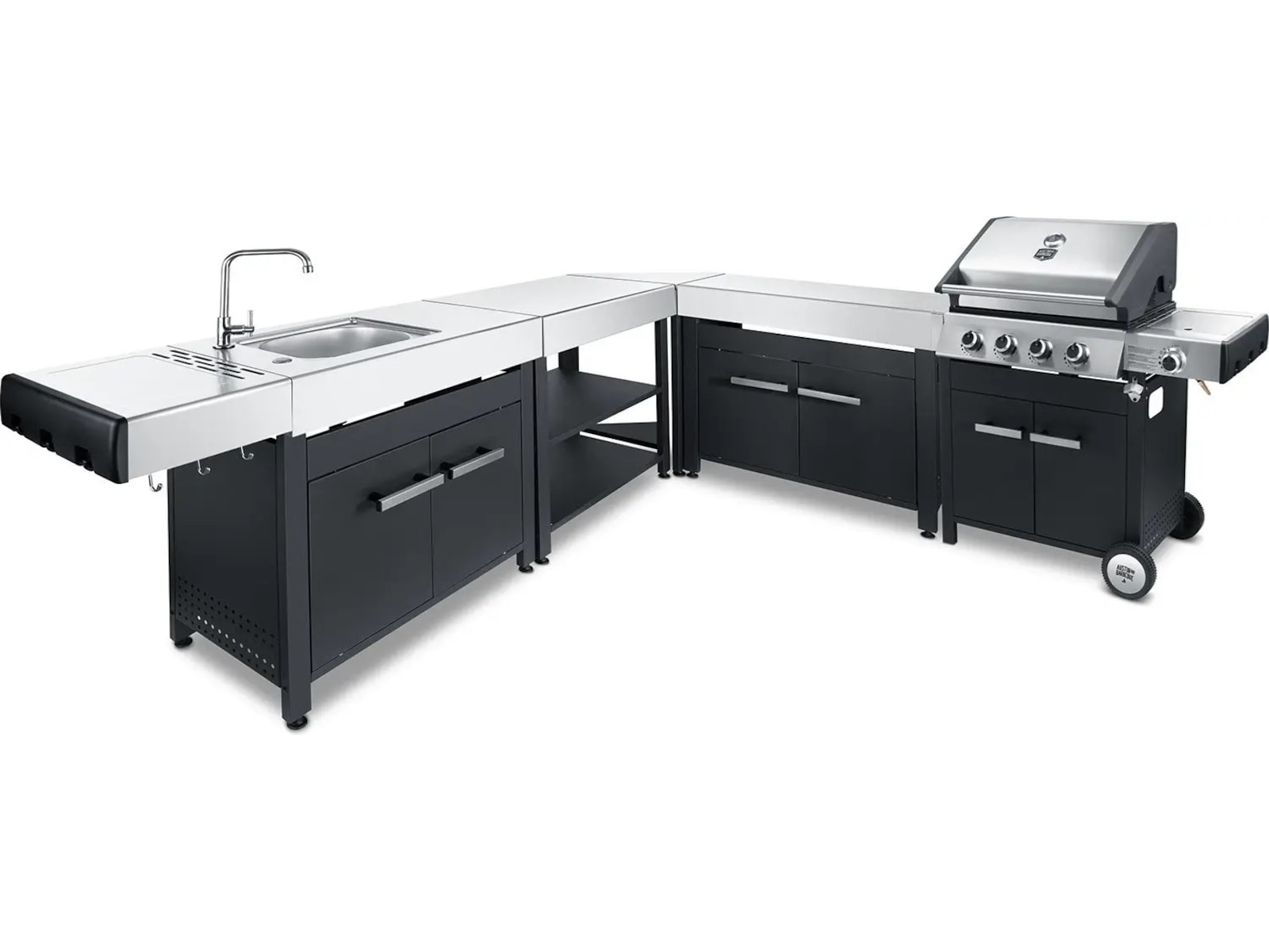 Austin and Barbeque AABQ Classic 4+1B gasolgrill Utomhusgrillar