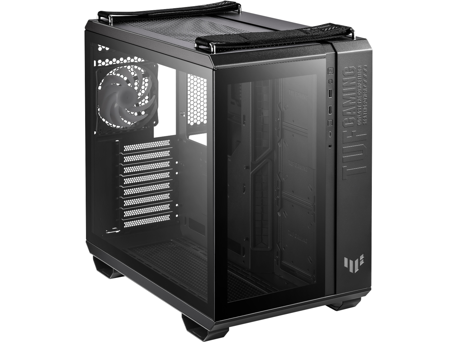 Asus TUF Gaming GT502 Plus TG ARGB Mid Tower (svart) -B-Grade Demo övrigt