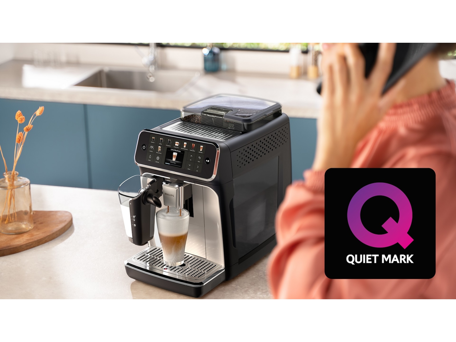 Philips helautomatisk espressomaskin 5500 Series LatteGo Espressomaskiner