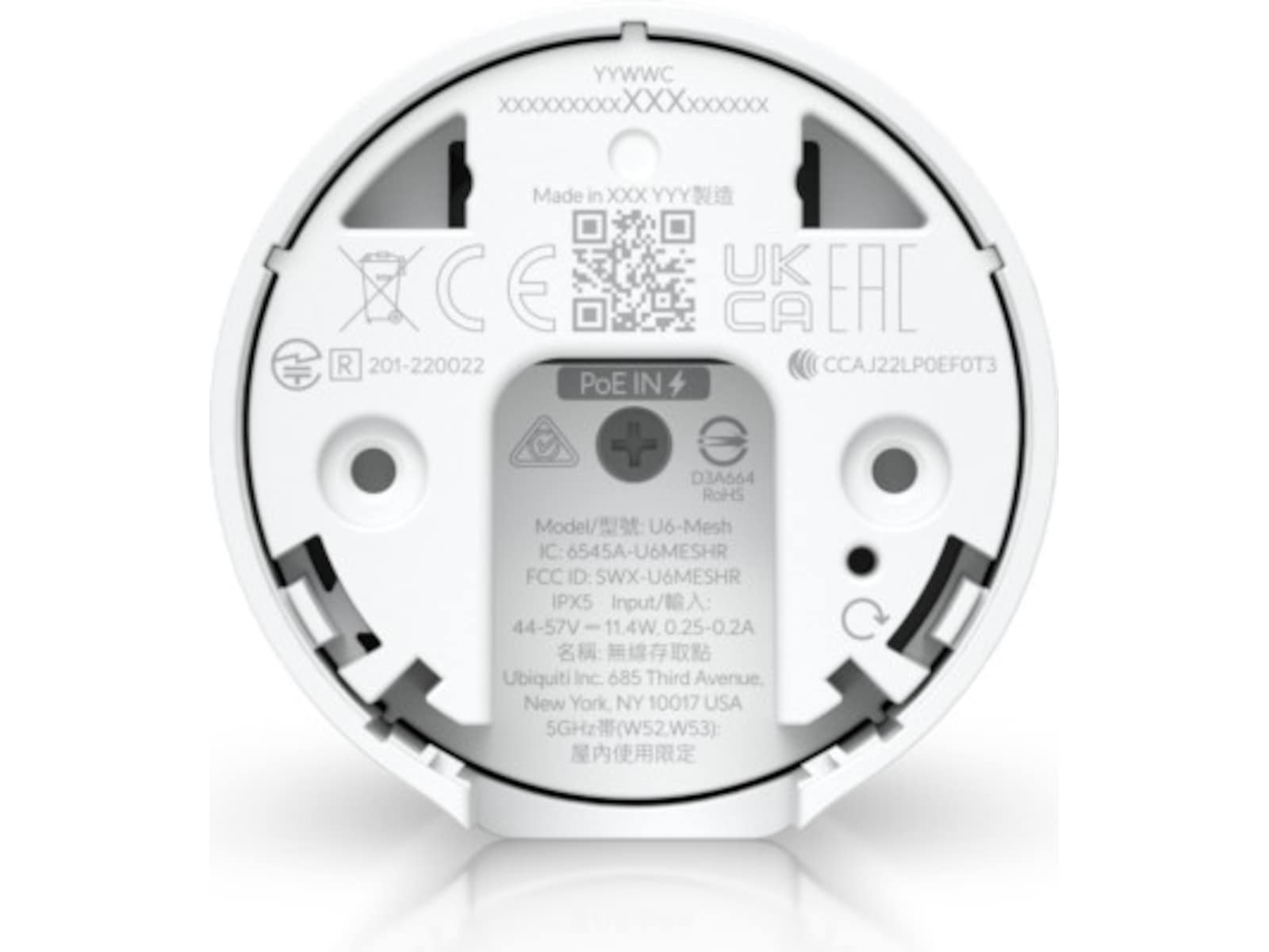 Ubiquiti UniFi U6-Mesh accesspunkt Accesspunkt