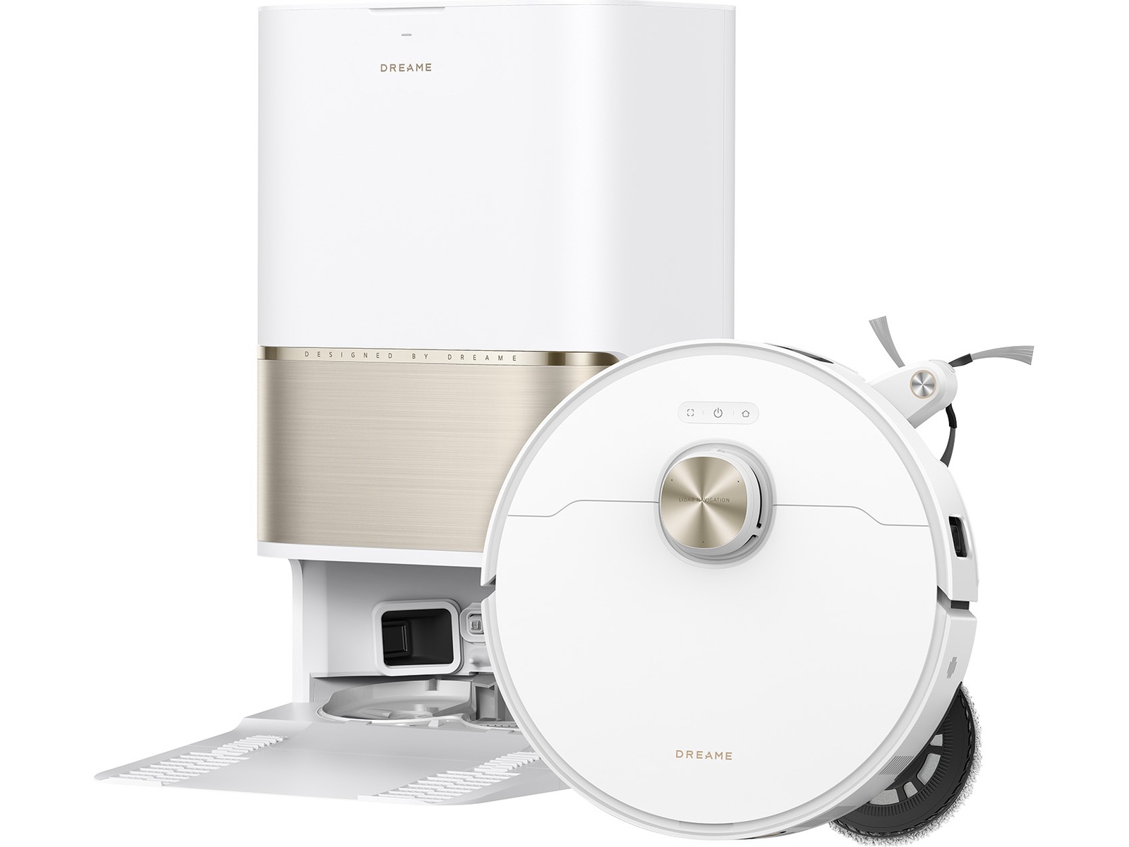 Dreame Robotdammsugare L50s Pro Ultra-White Robotdammsugare