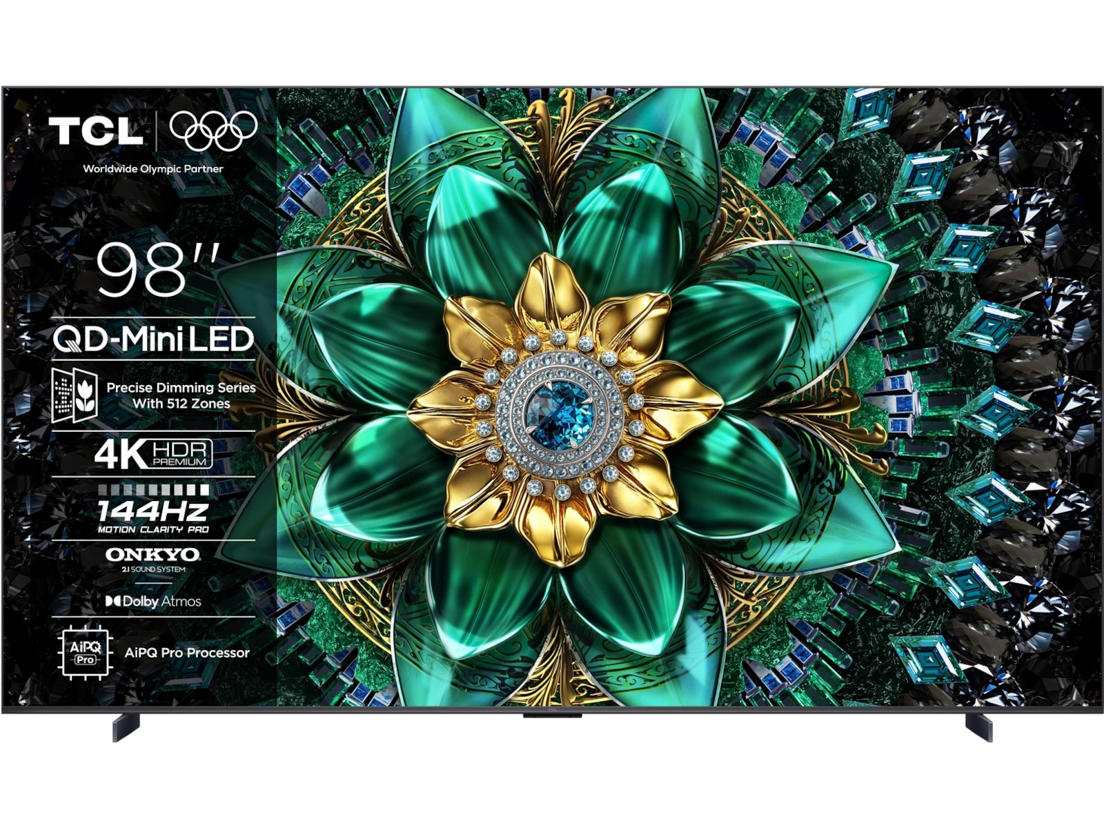 TCL 98" Q6C Premium QD-MiniLED TV (2025) Över 80 tums TV