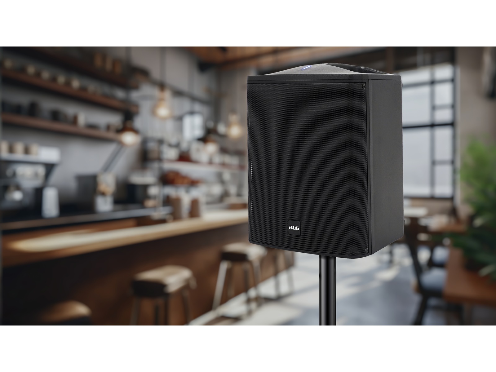 BLG 6,5" 100W aktiv högtalare med batteri Trådlös / Bluetooth högtalare