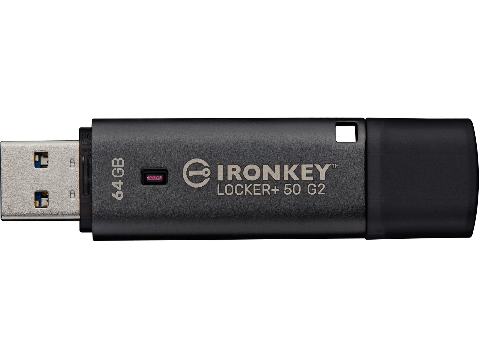 Kingston IronKey Locker+ 50 G2 USB-minne 64 GB USB-minnen