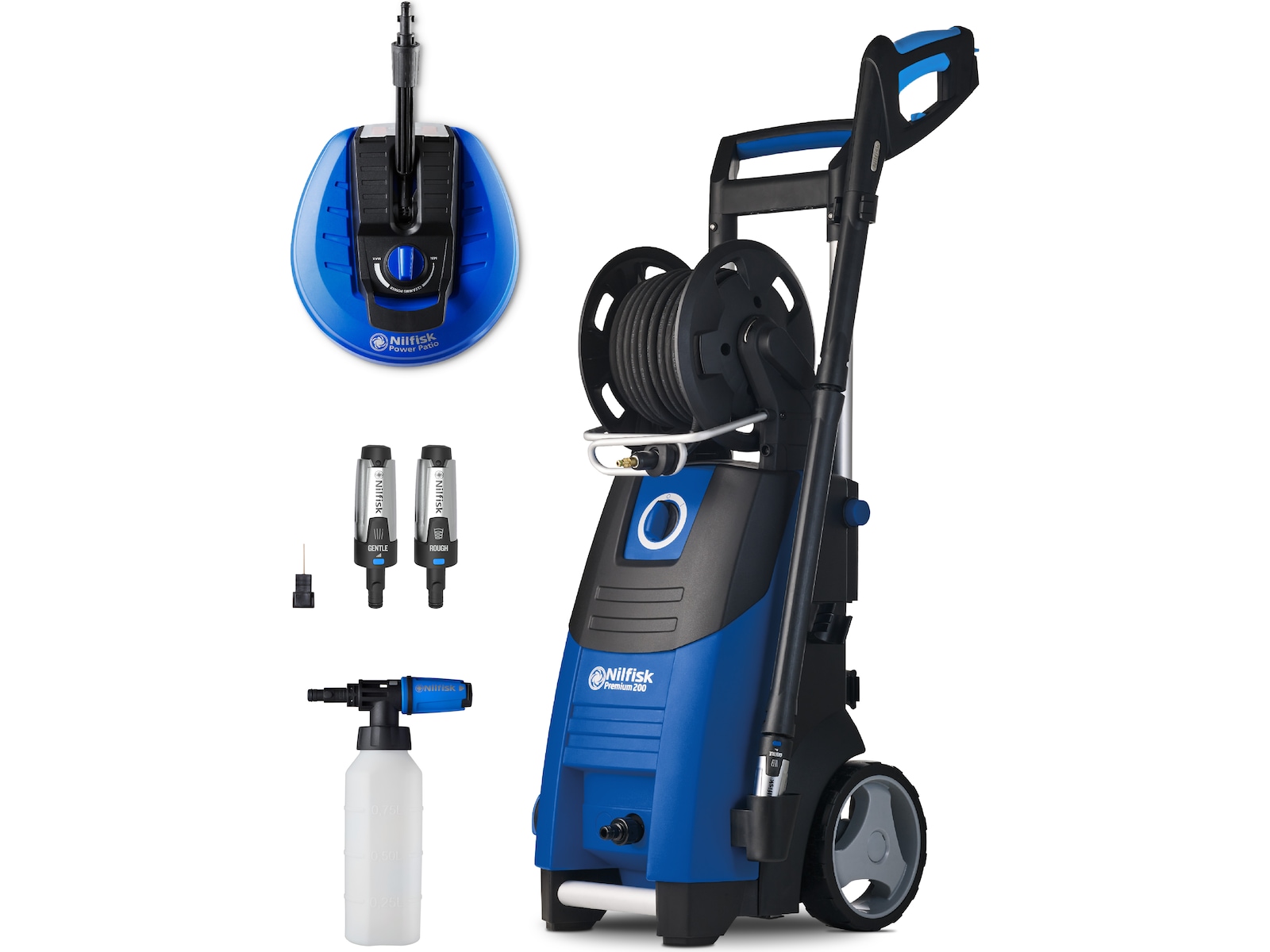 Nilfisk Premium 200-15 högtryckstvätt + Autobrush Högtryckstvättar