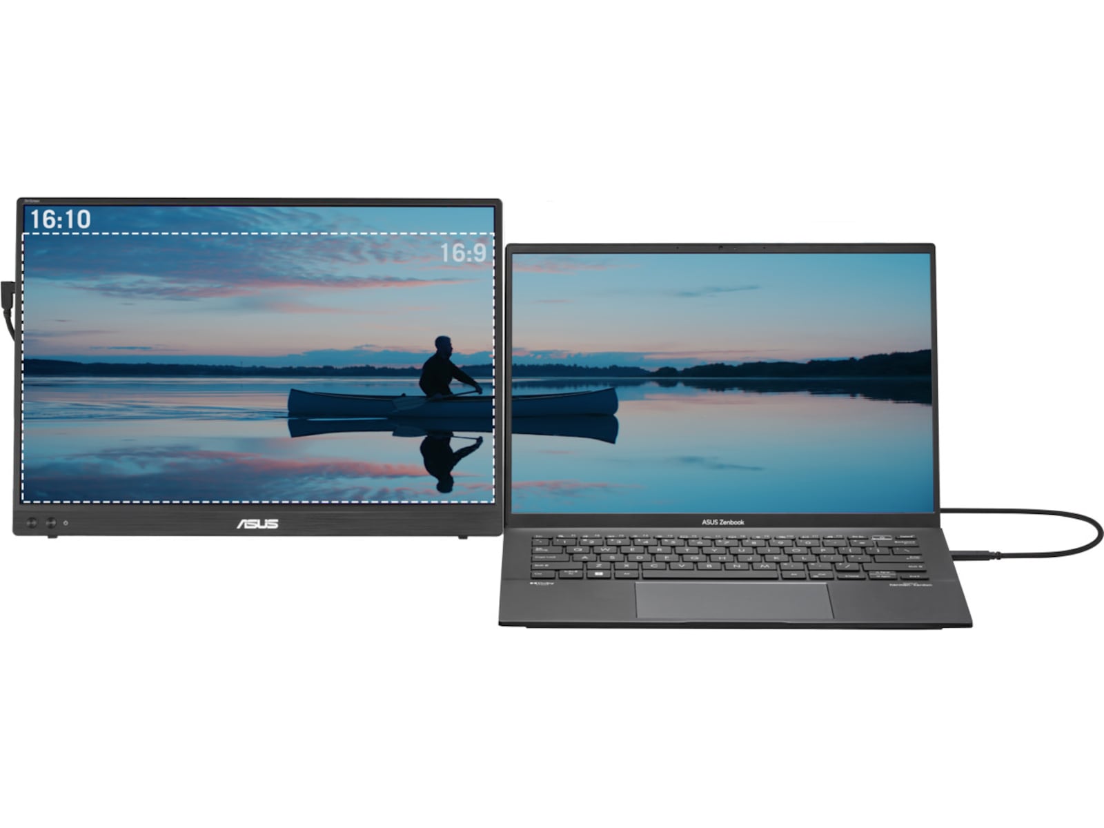 ASUS 16" skärm ZenScreen MB16FC Datorskärm