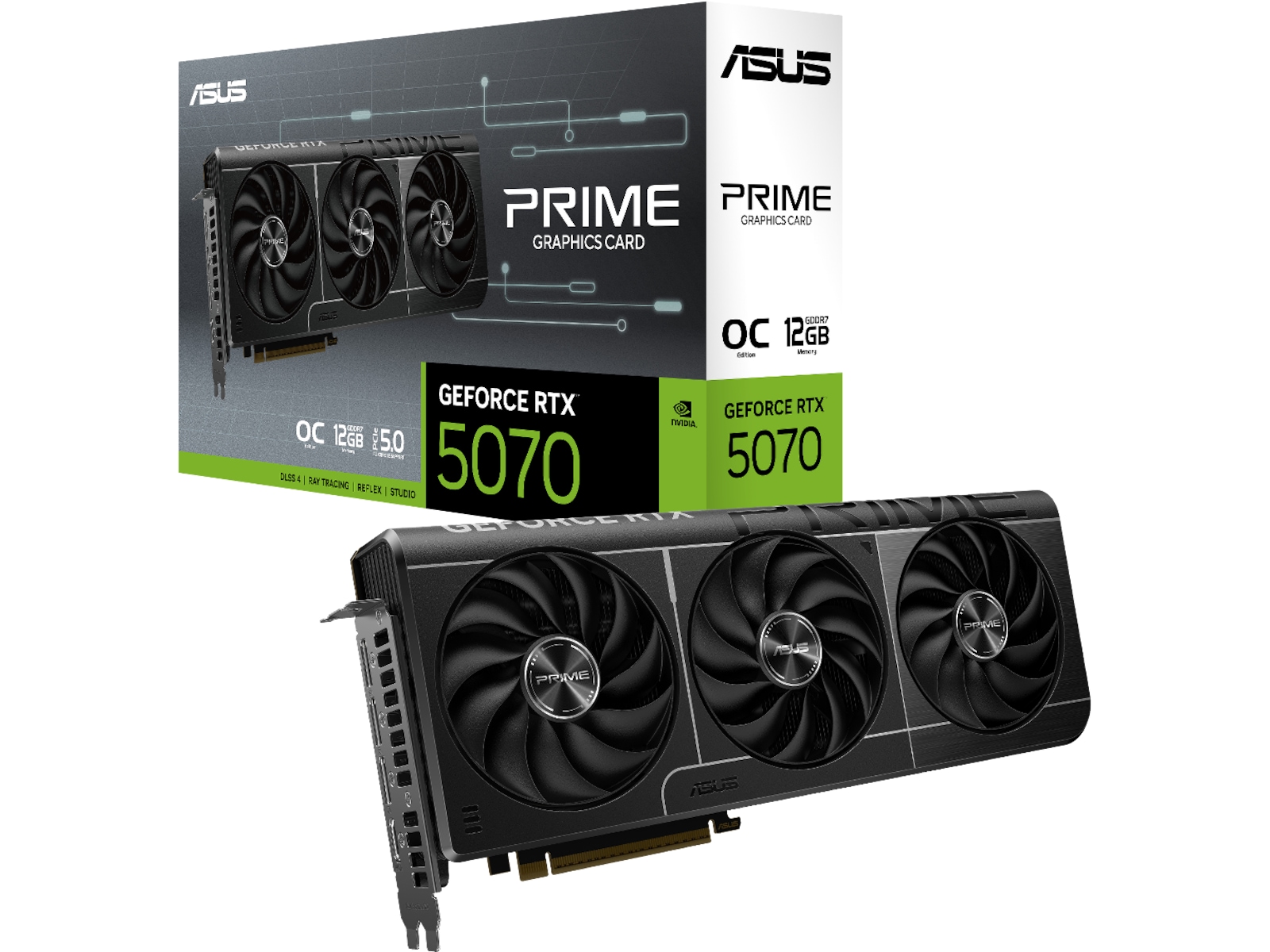 ASUS Prime GeForce RTX 5070 OC -B-Grade Demo grafikkort