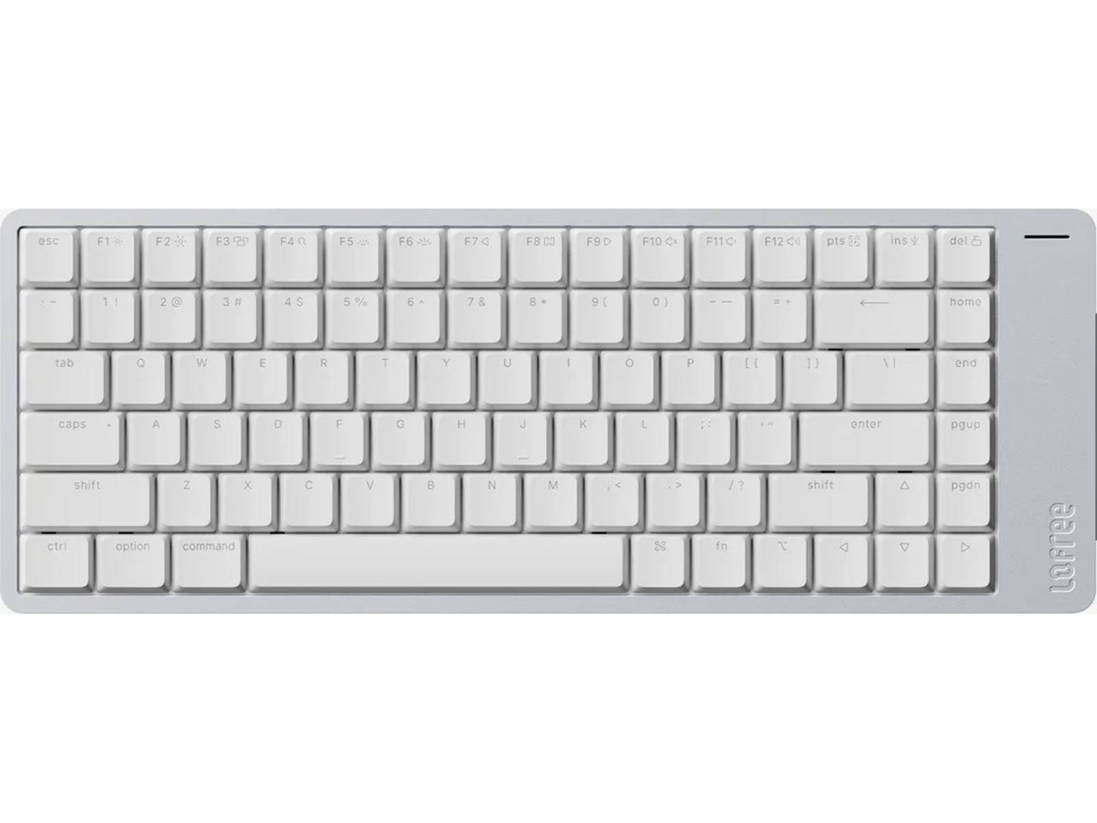 Lofree Flow 2 84 Kailh Void Silent Gamingtangentbord (vit) Gamingtangentbord