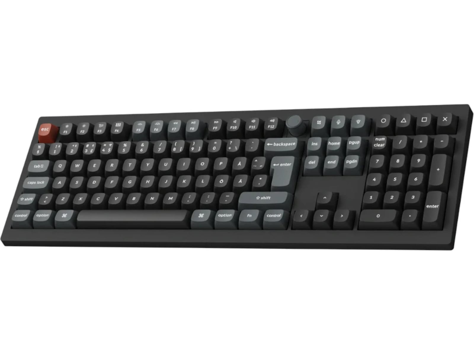 Keychron V6 Ultra 100% 8K Brown Trådlöst gamingtangentbord Gamingtangentbord