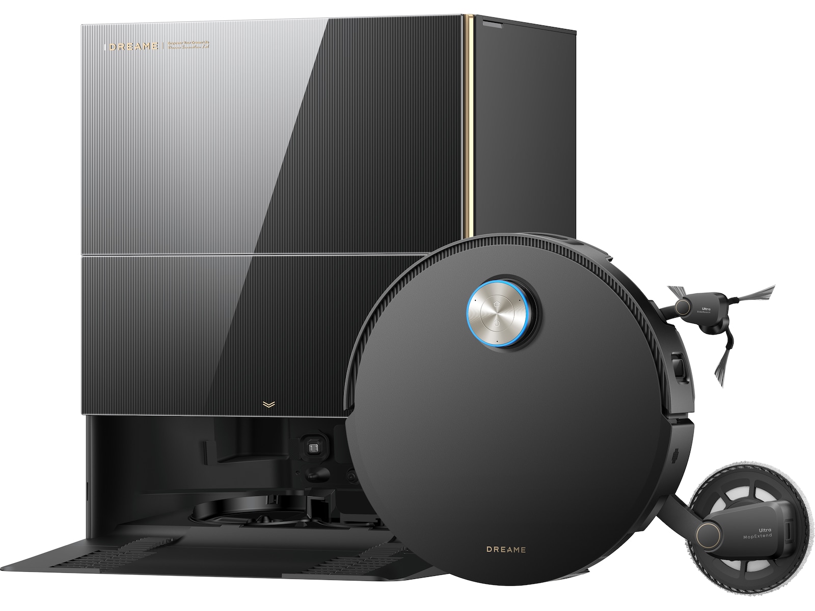 Dreame X60 Pro Ultra Complete robotdammsugare - svart Robotgräsklippare