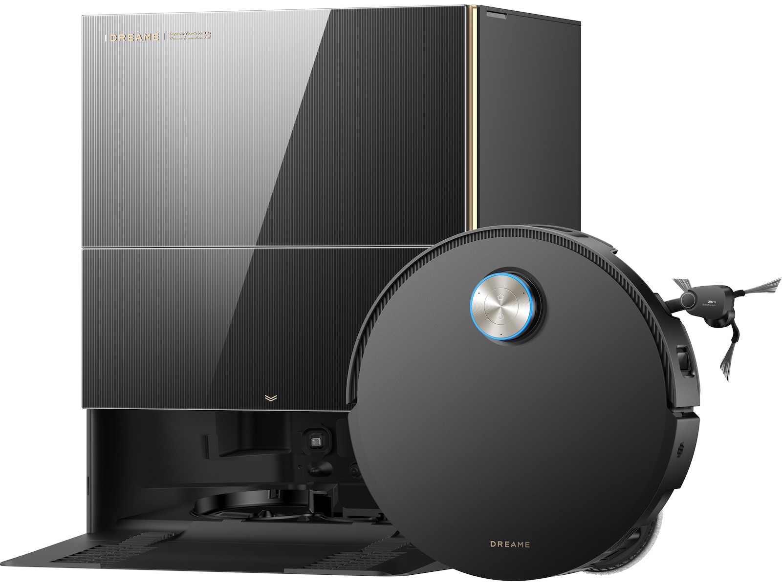 Dreame X60 Pro Ultra Complete robotdammsugare - svart Robotgräsklippare