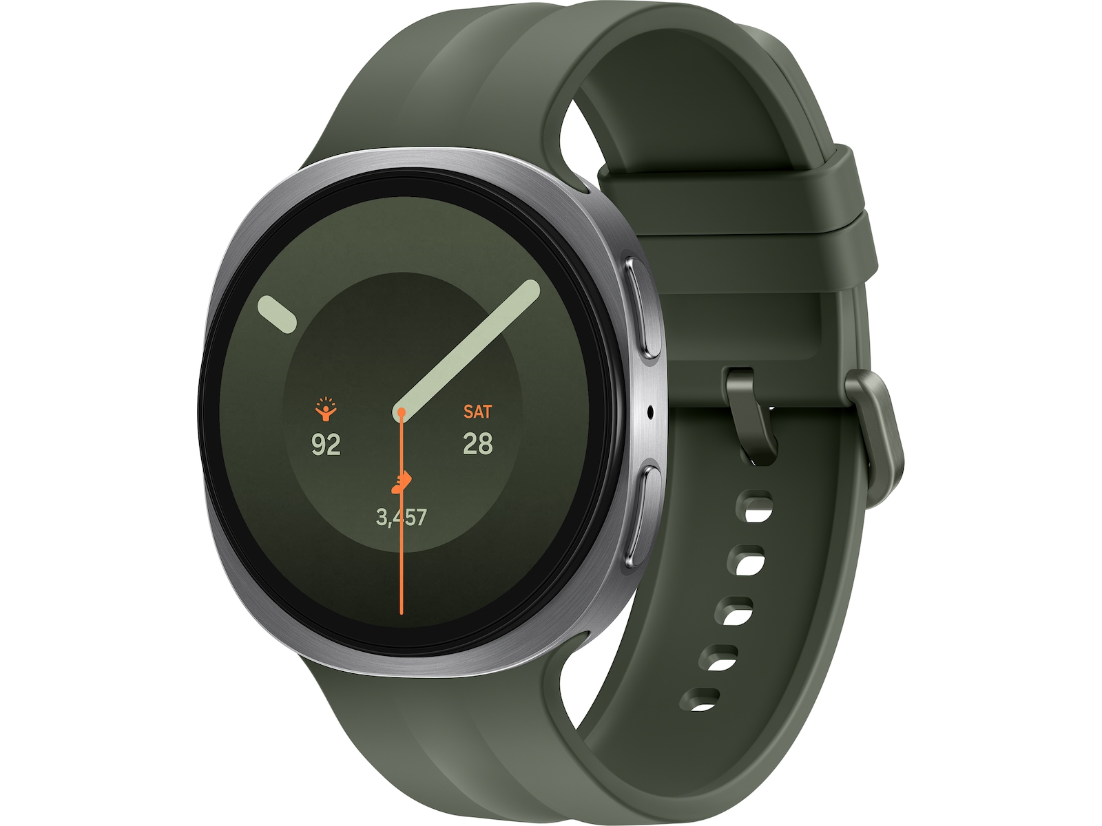 Galaxy Watch9 44mm eSim (silver + green) Smartwatches