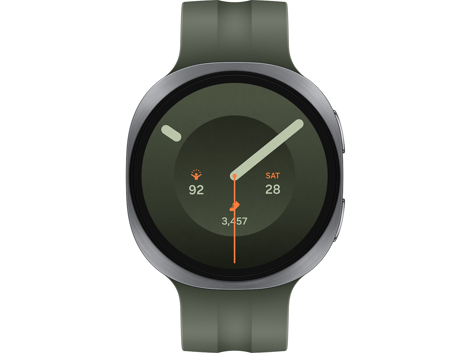 Galaxy Watch9 44mm eSim (silver + green) Smartwatches