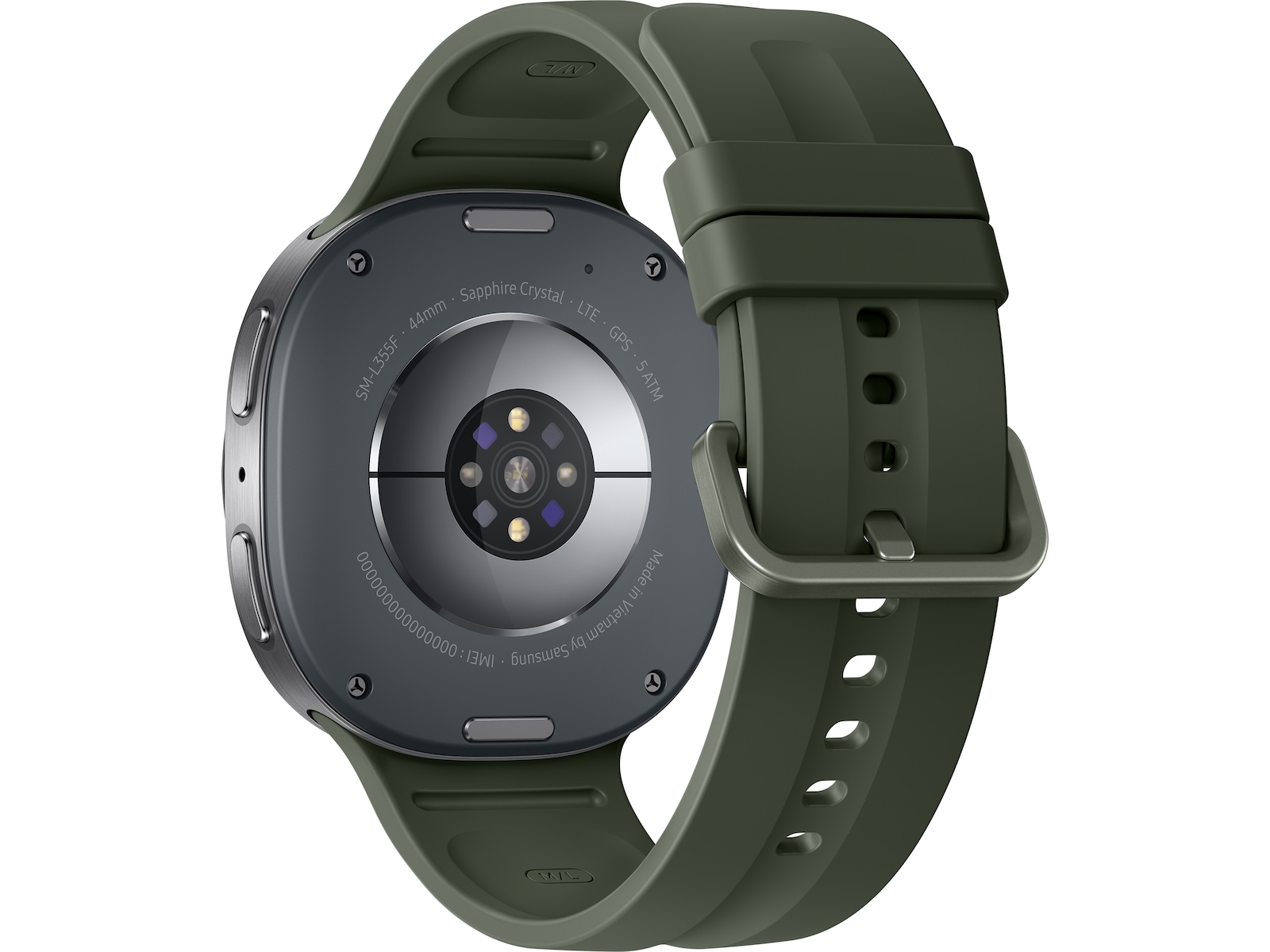 Galaxy Watch9 44mm eSim (silver + green) Smartwatches