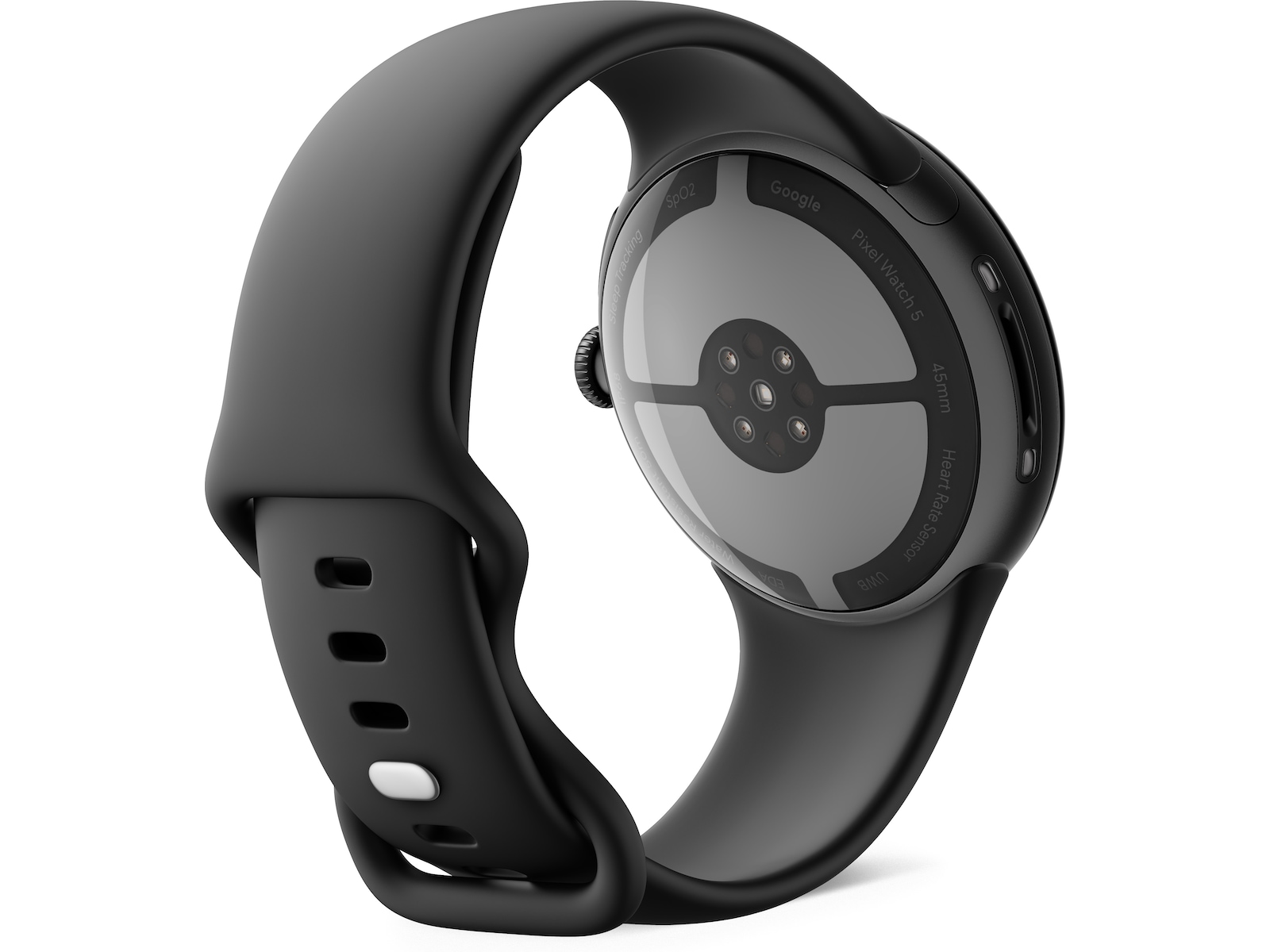 Google Pixel Watch 5 45 mm LTE (matt svart/obsidian) Smartwatches