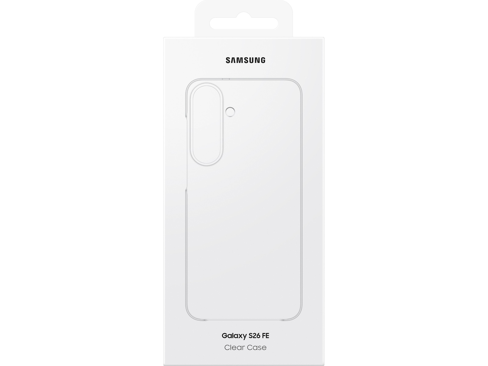 Samsung Galaxy S26 FE Clear Case (genomskinligt) Skydd