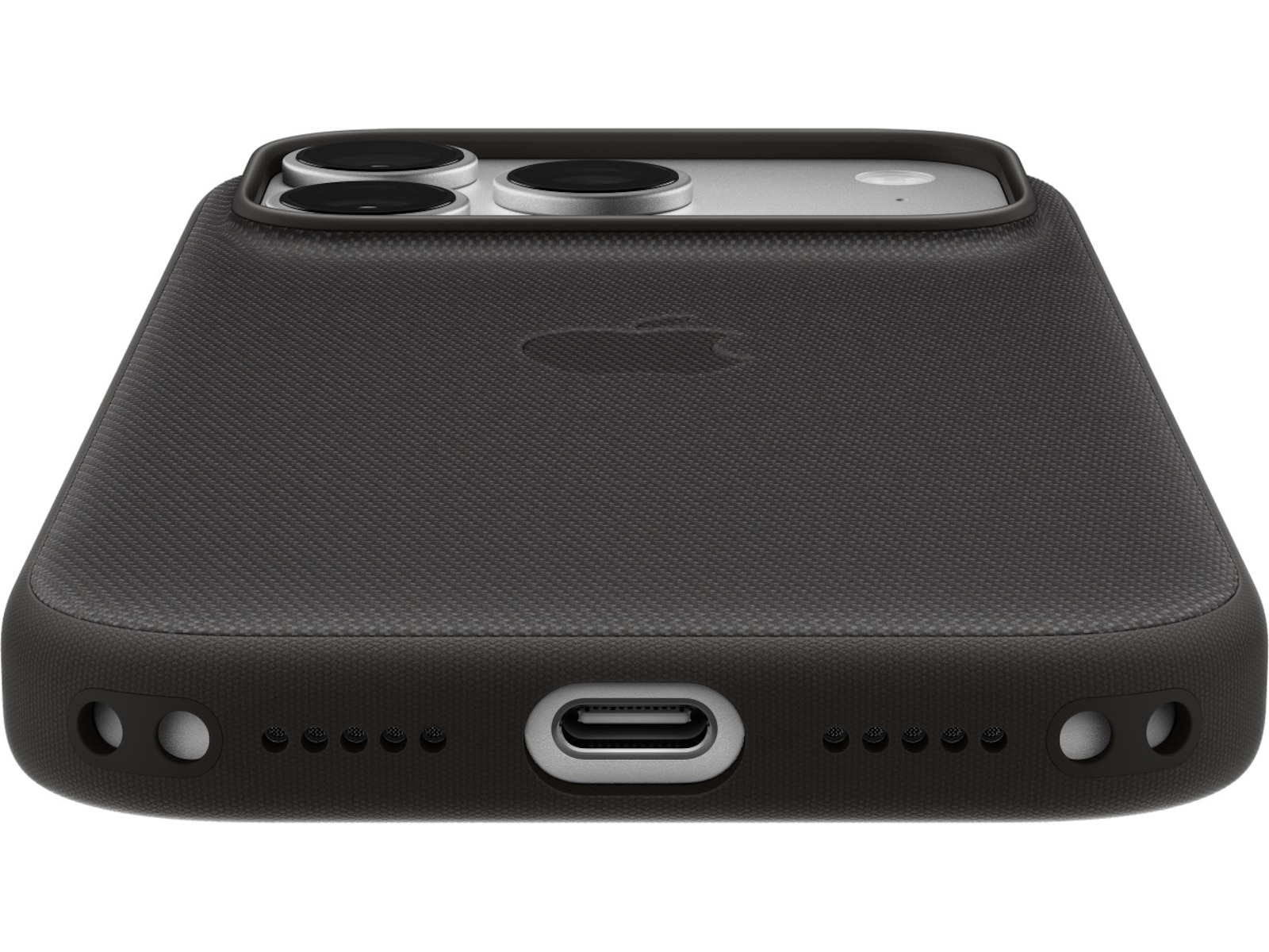 Apple iPhone 18 Pro TechWoven Case MagSafe (svart) Skydd