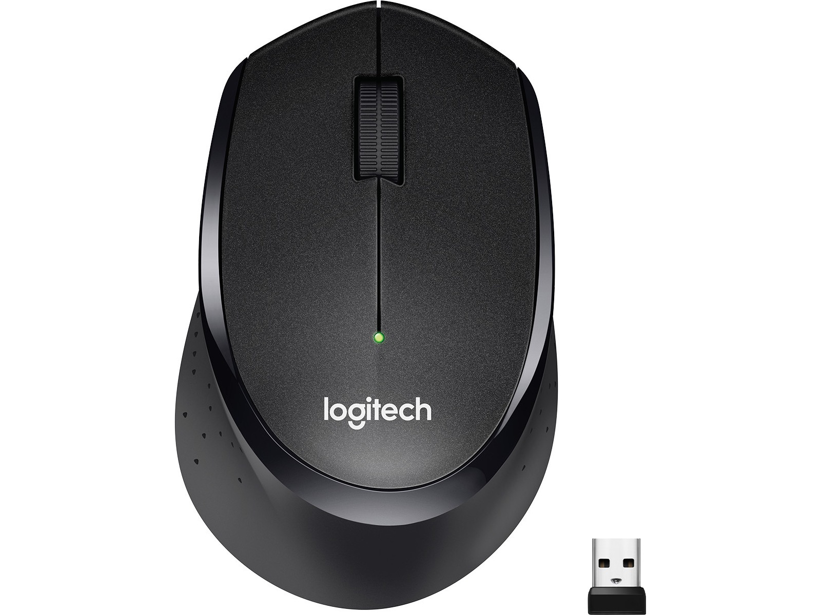 Logitech M330 Silent Plus Trådlös PC mus (svart) Mus