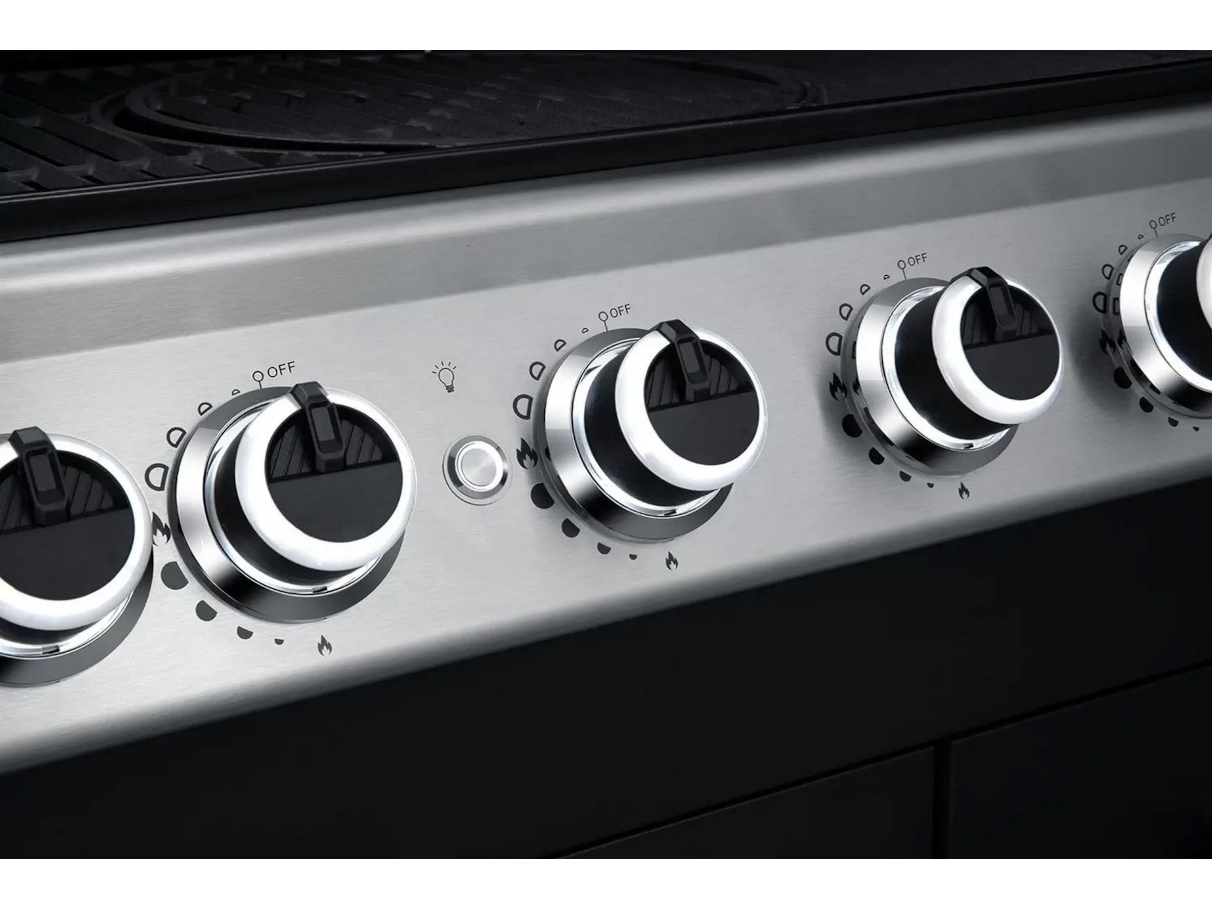 Austin and Barbeque Gasolgrill med flera brännare och funktioner Utomhusgrillar