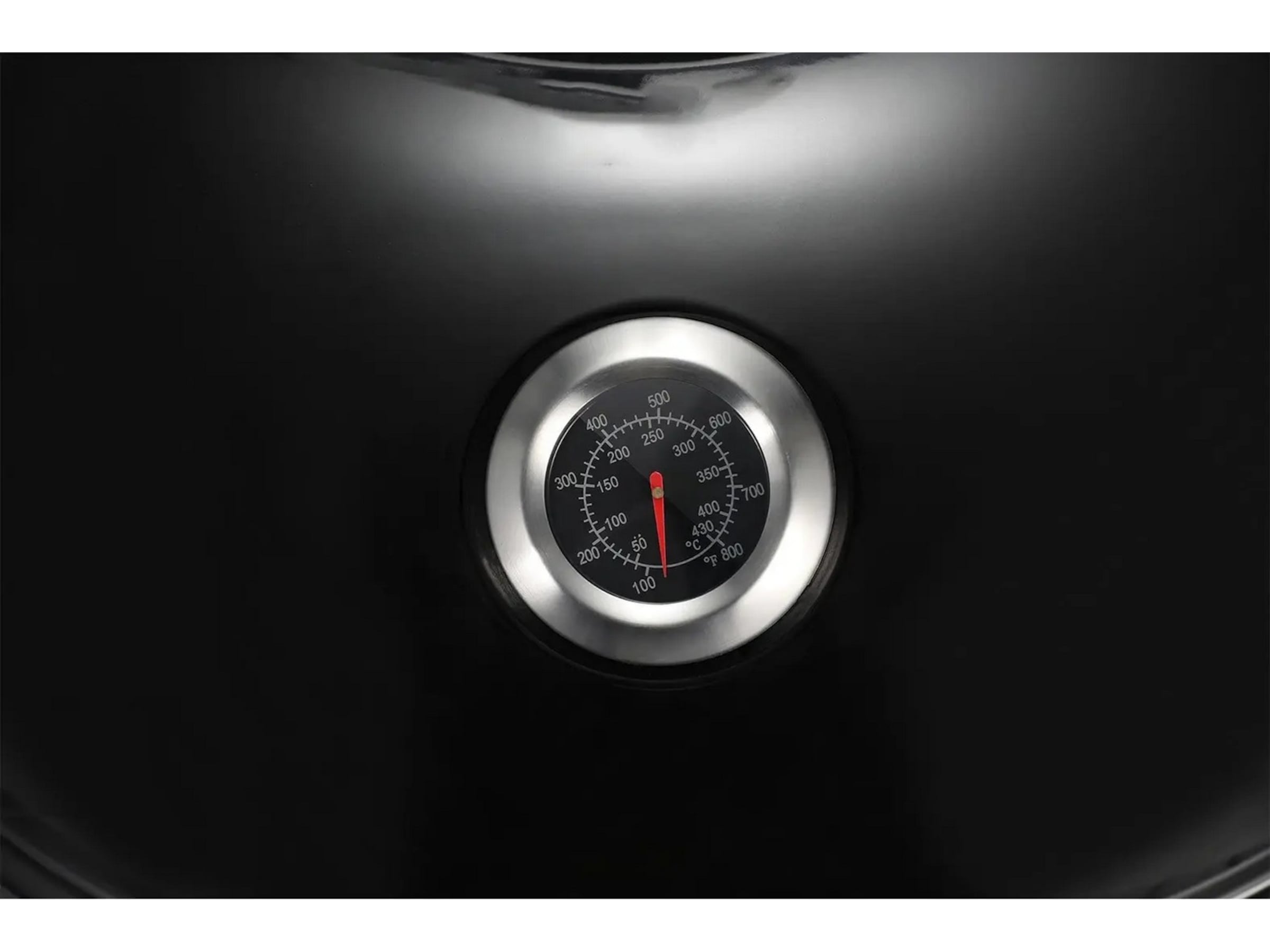 Austin and Barbeque Stor kolgrill med termometer i rostfritt stål Utomhusgrillar