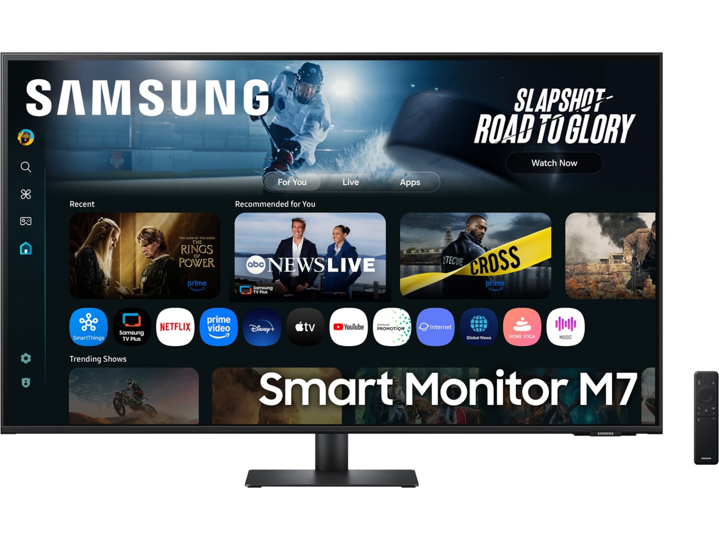 Samsung 43" 4K smart skärm M7 43FM702 Datorskärm