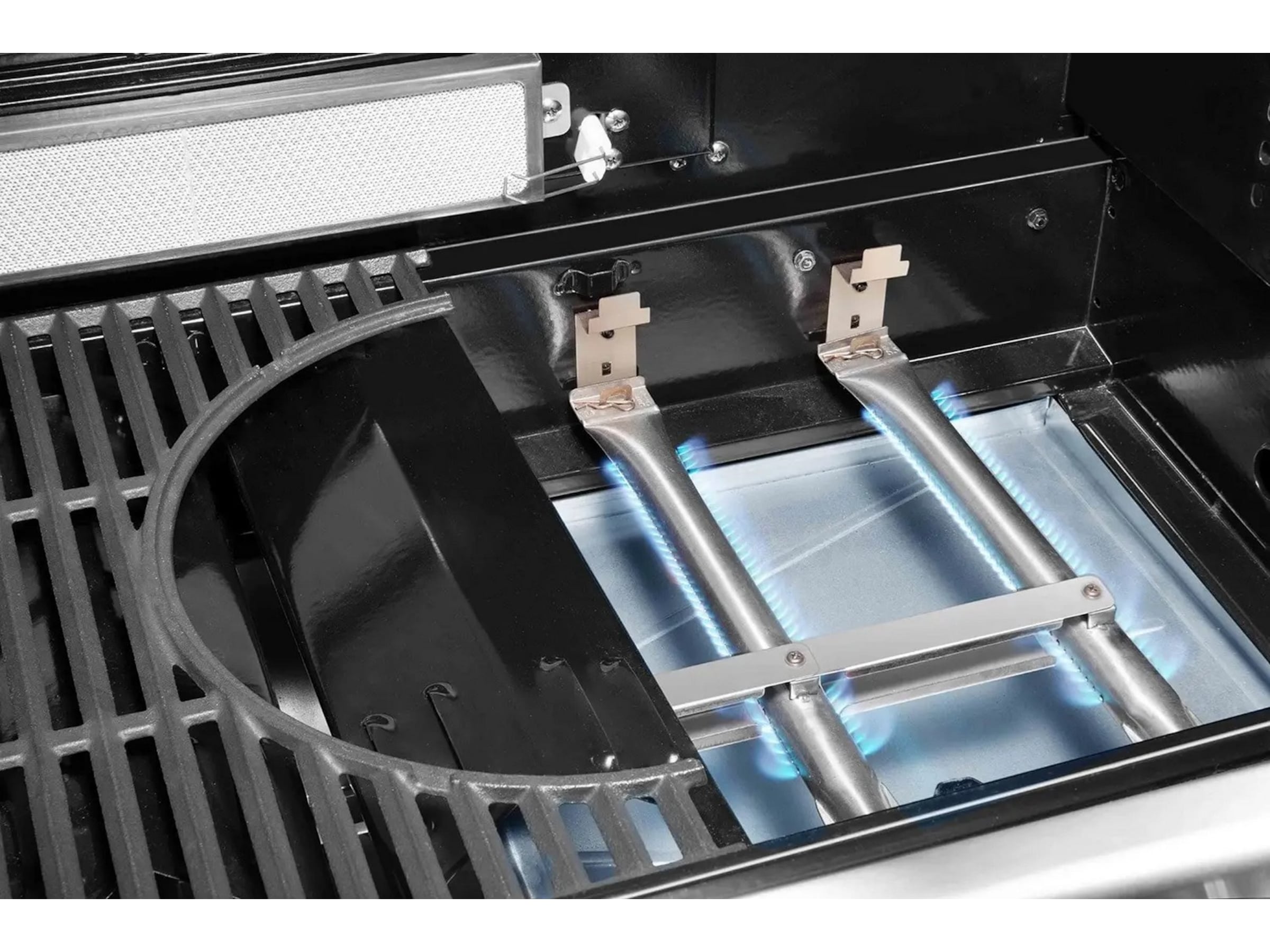 Austin and Barbeque Gasolgrill med 8 + 2 brännare & funktioner Utomhusgrillar