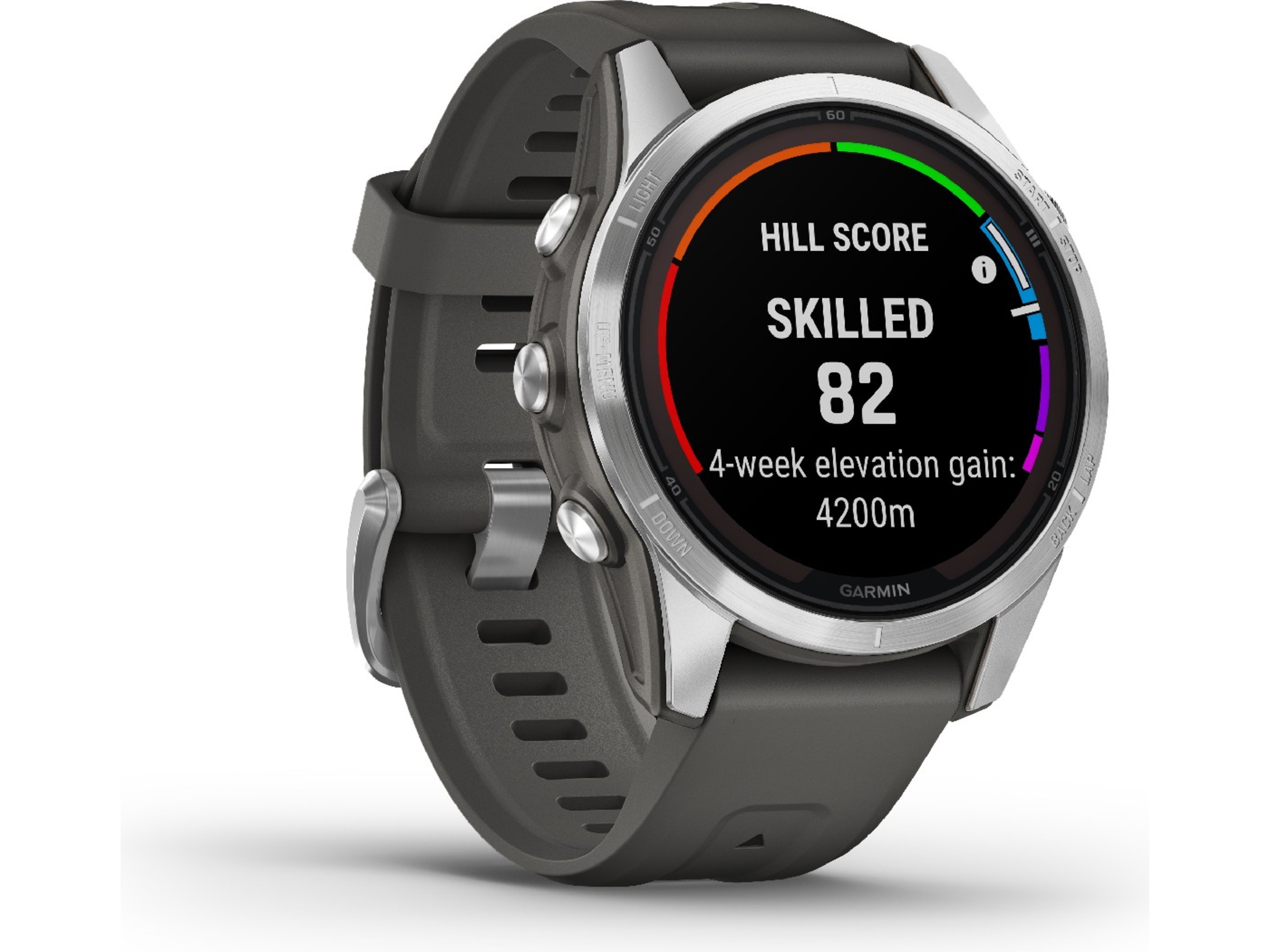 Garmin fenix 7S Pro Solar 42mm GPS (silver/graphite) Smartwatches