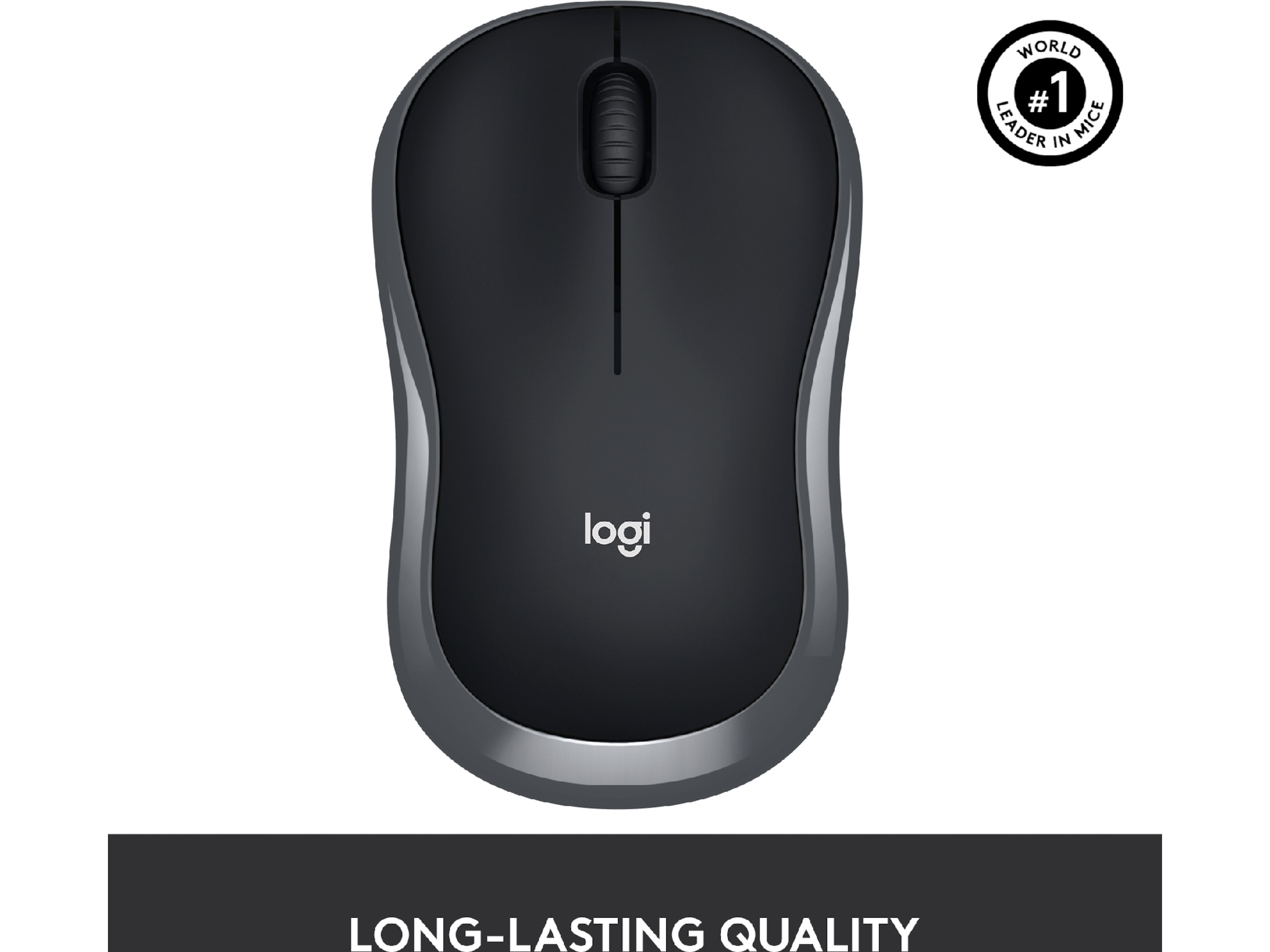 Logitech M185 Trådlös Mus Swift Grey Mus