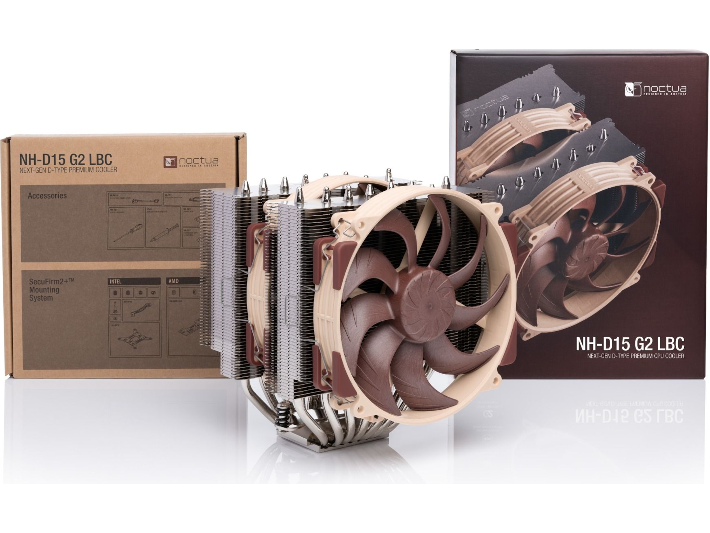 Noctua NH-D15 G2 LBC CPU Kylare for AMD CPU - Luftkylning