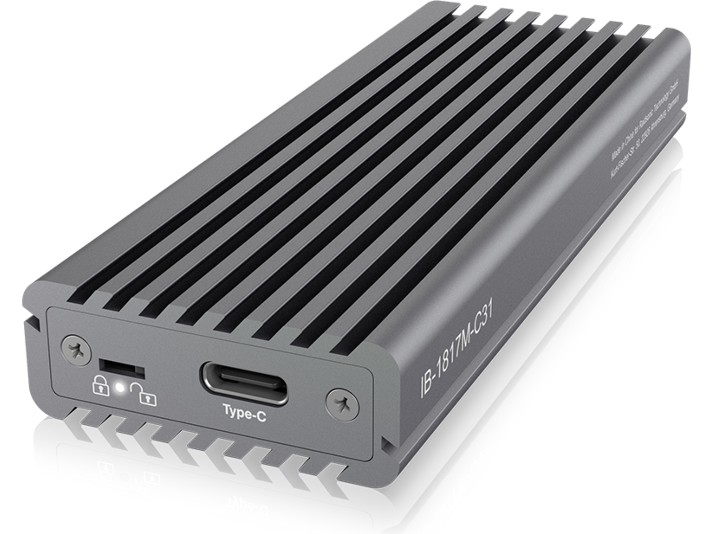 ICY BOX External Type-C enclosure for M.2 Hårddisk