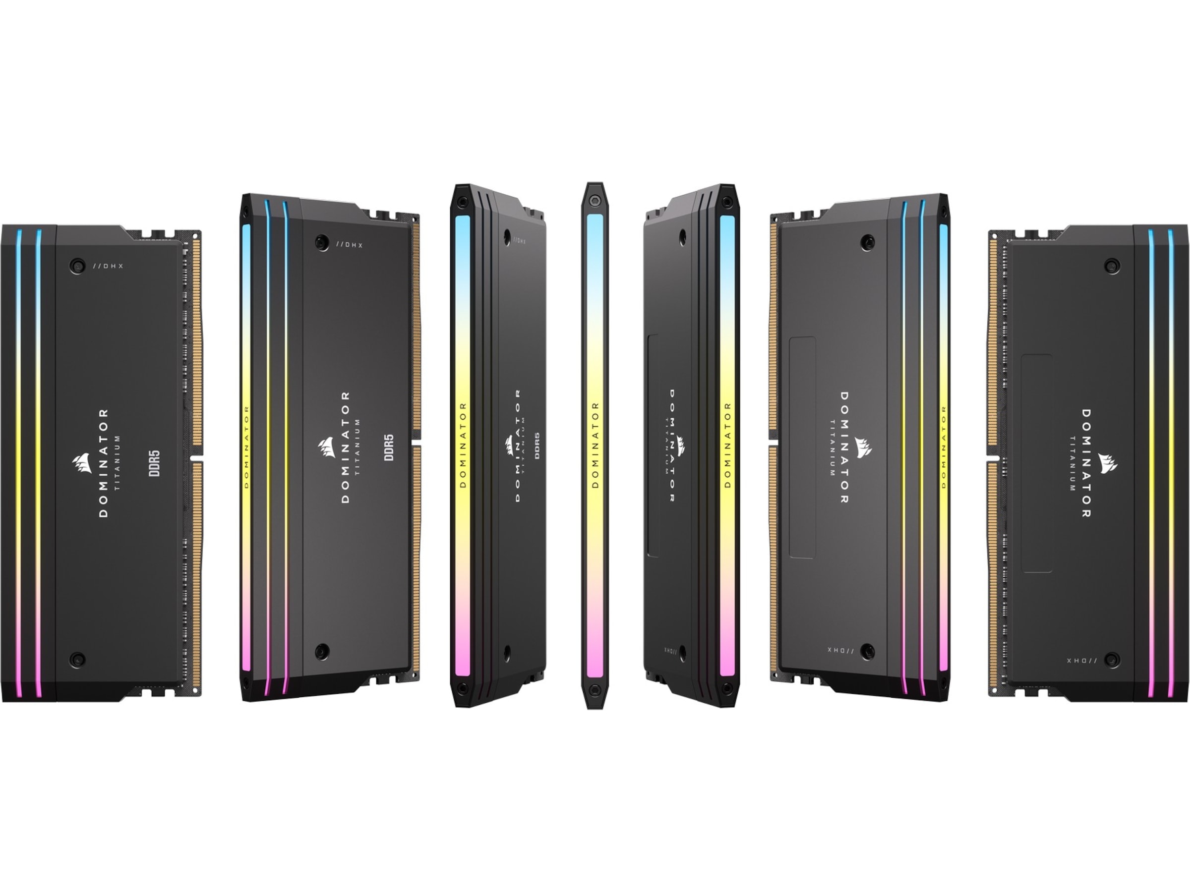 Corsair Dominator Titanium RGB DDR5 6400MHz 64GB (svart) Minne