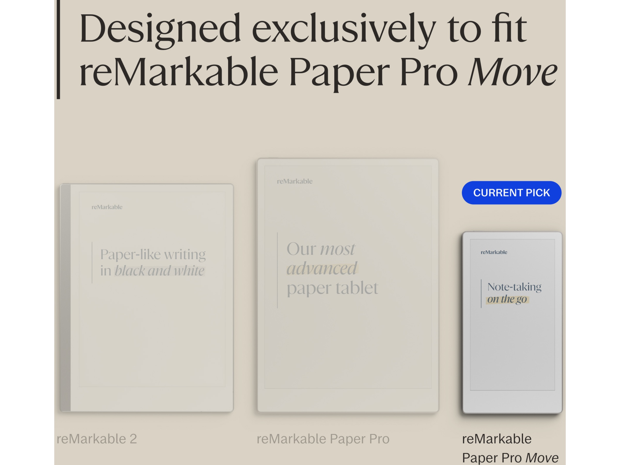reMarkable Paper Pro Move Book Folio (burgunder) Tillbehör till digitala anteckningsblock