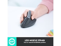 Logitech MX Vertical Trådlös Bluetooth Mus Ergonomi