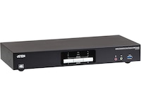 Aten KVM 2-PC 1 användare CS1942DP Dockningsstation och USB-hub