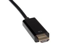 MiniDP till HDMI kabel 5m (svart) Skärmkablar